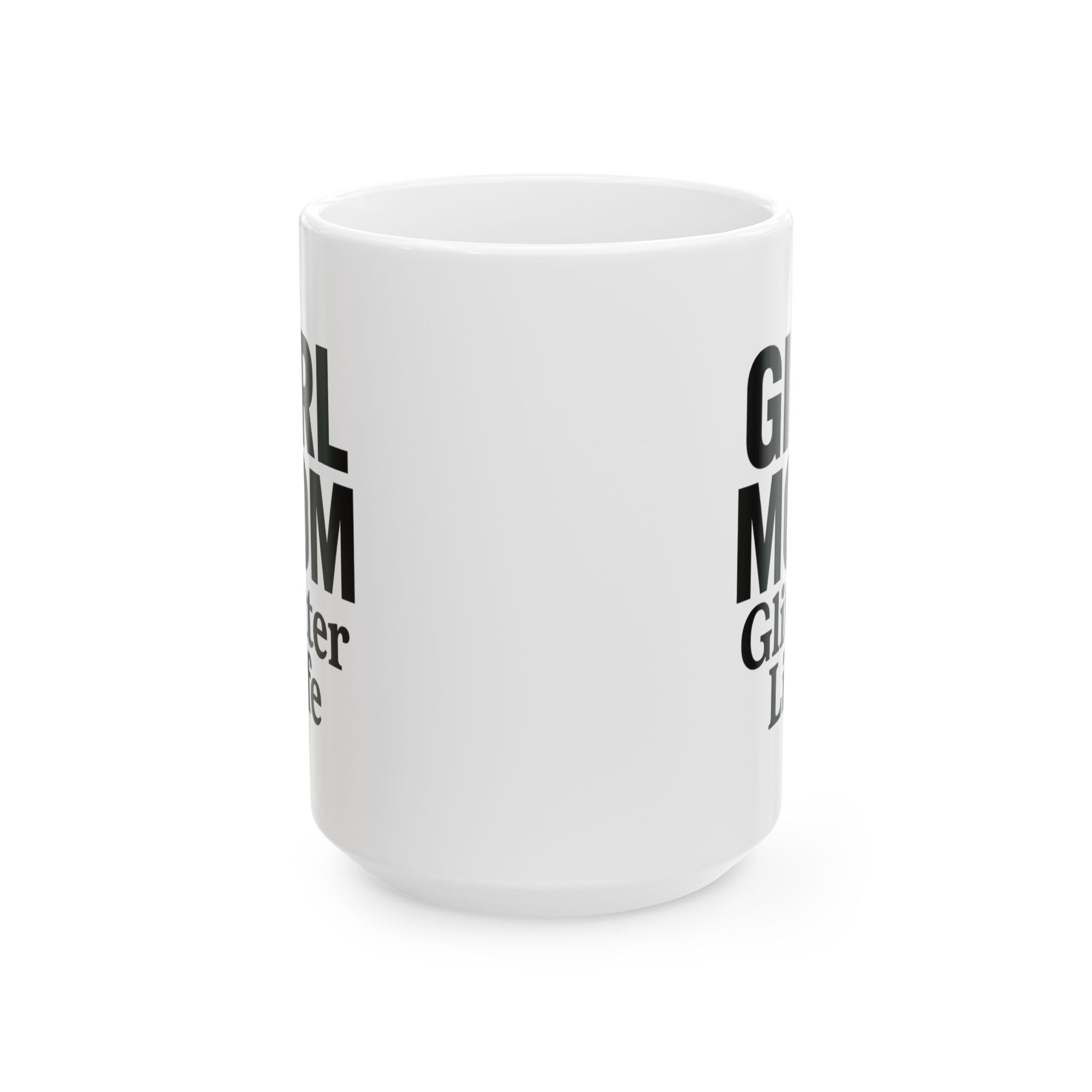 Girl Mom The Drama Is Real Coffee Mug | Funny Mom Gift | Ceramic Mug