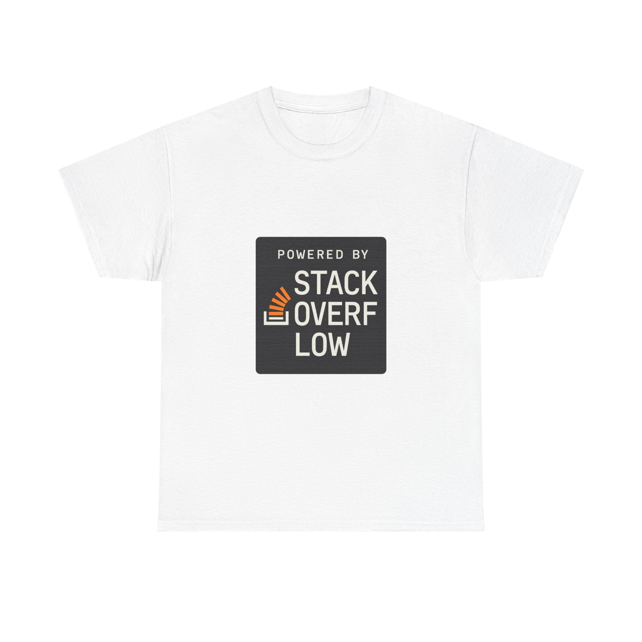 Software Engineer Powered By Stack Overflow T-Shirt | Unique Gift | Graphic Tee