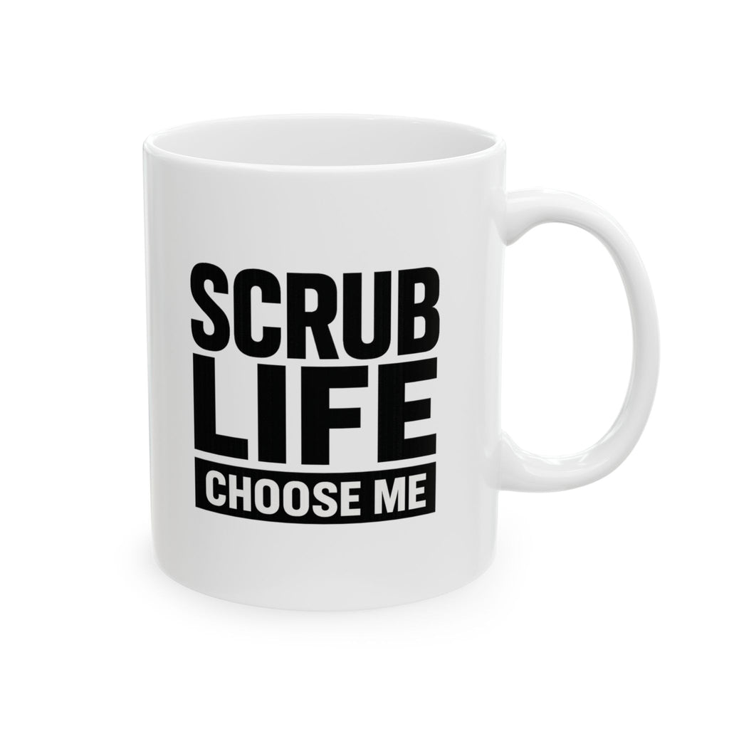 Living The Scrub Life No Complaints Coffee Mug | Funny Nurse Gift | Ceramic Mug