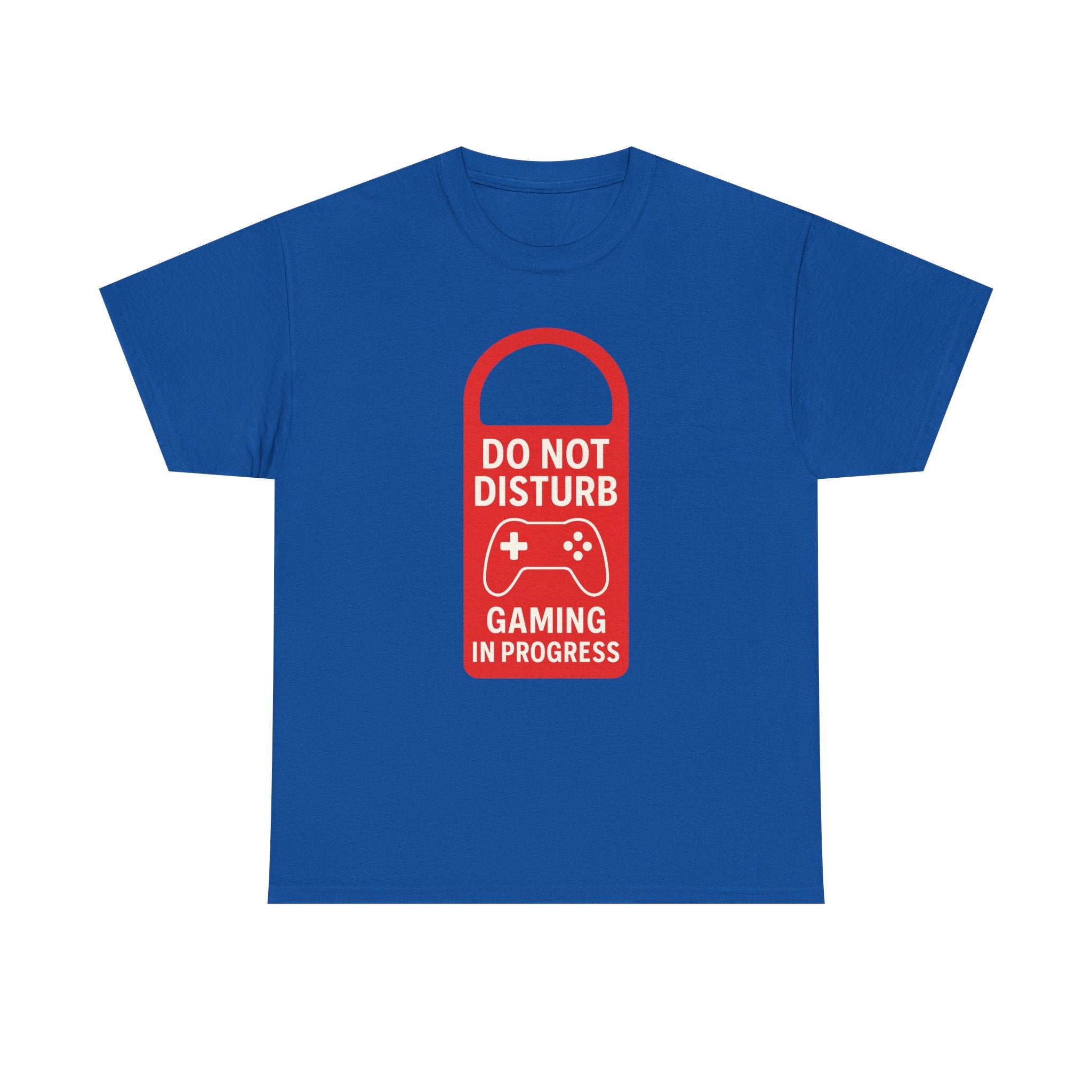 Do Not Disturb Gaming In Progress T-Shirt | Gamer Gift | Graphic Tee