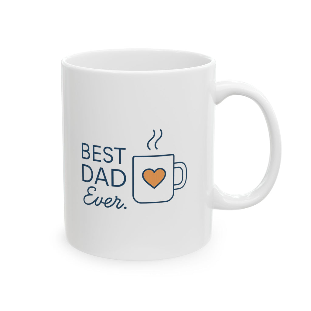 Best Dad Period End Of Discussion Coffee Mug | Funny Father Gift | Ceramic Mug