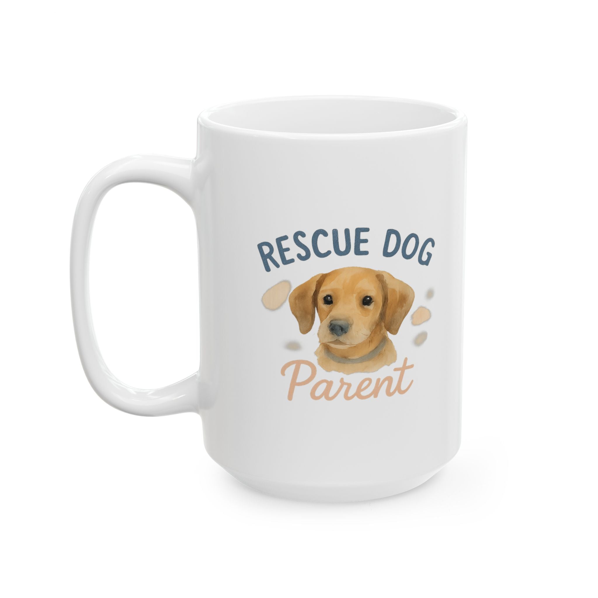 Rescue Dog Mom Proud Of It Coffee Mug | Rescue Pet Gift | Ceramic Mug