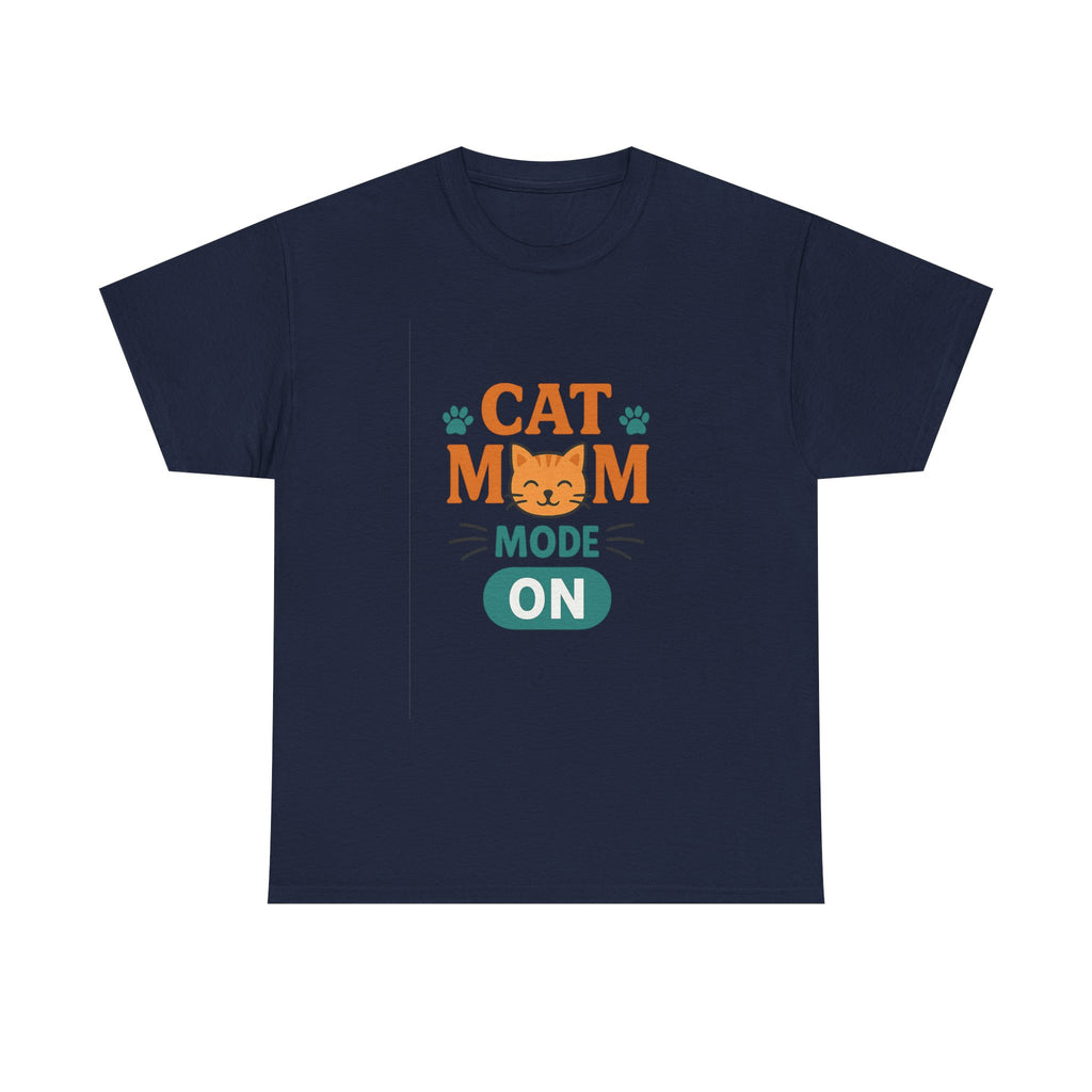 Proud Cat Mom Always Covered In Fur T-Shirt | Cat Lover Gift | Graphic Tee