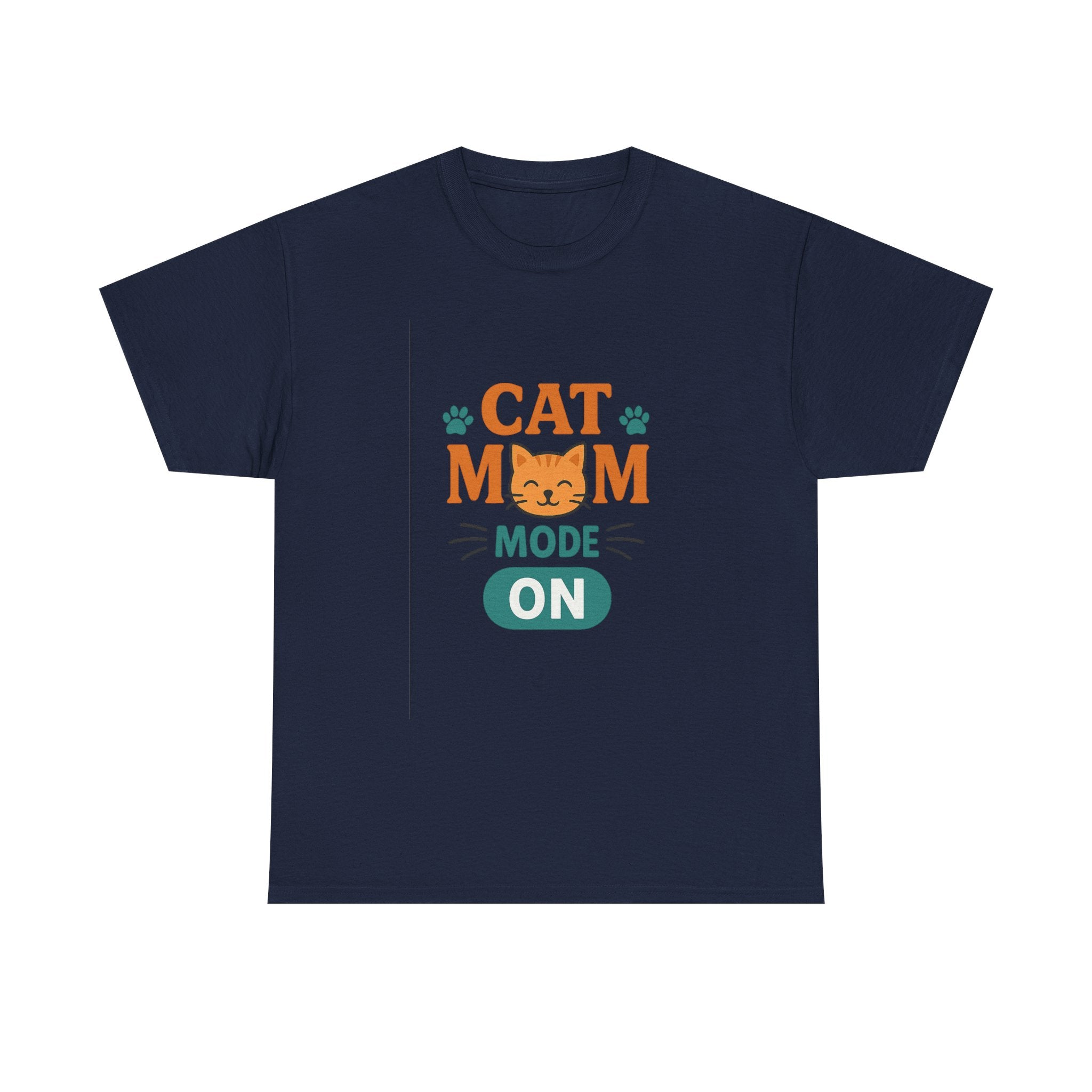 Proud Cat Mom Always Covered In Fur T-Shirt | Cat Lover Gift | Graphic Tee