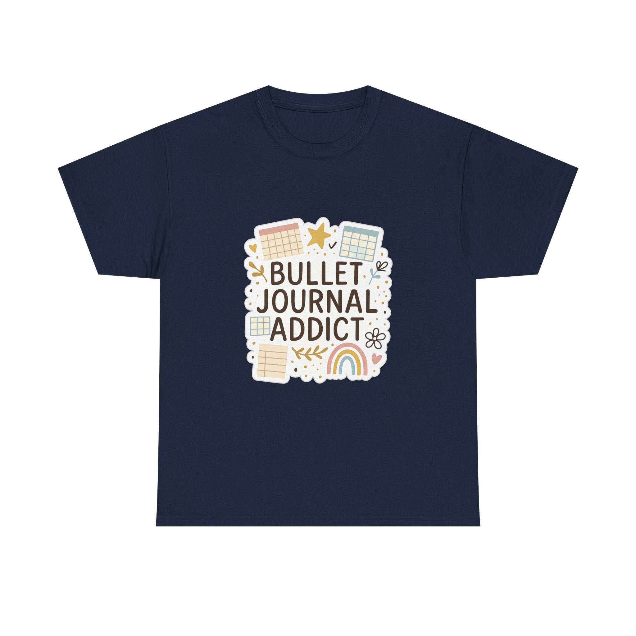 Bullet Journal Addict Sticker Budget Nonexistent T-Shirt
