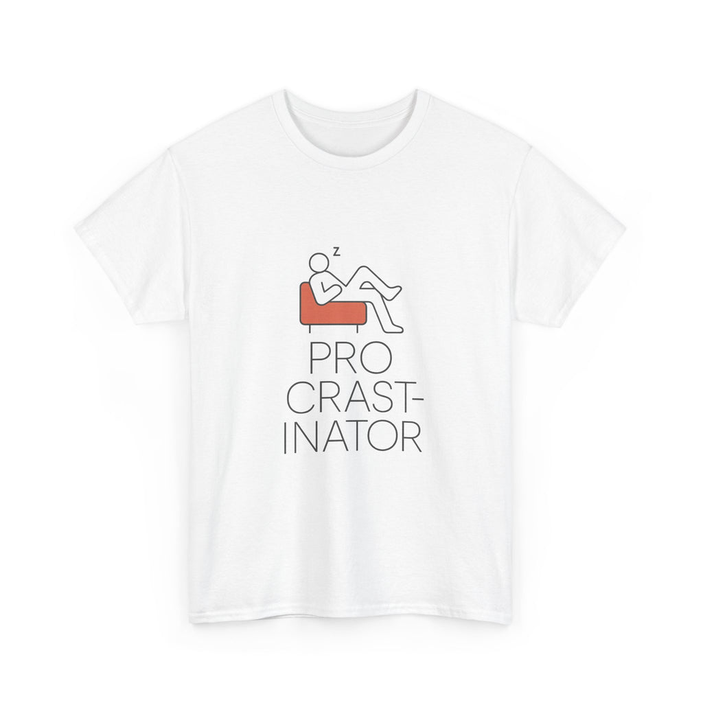 Procrastinating Champion Undefeated T-Shirt | Funny Humor Gift | Graphic Tee