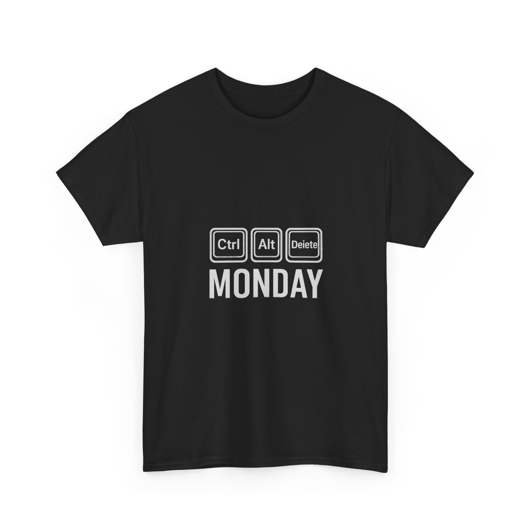 Ctrl Alt Delete Monday Programmer T-Shirt | Programmer Gift | Graphic Tee