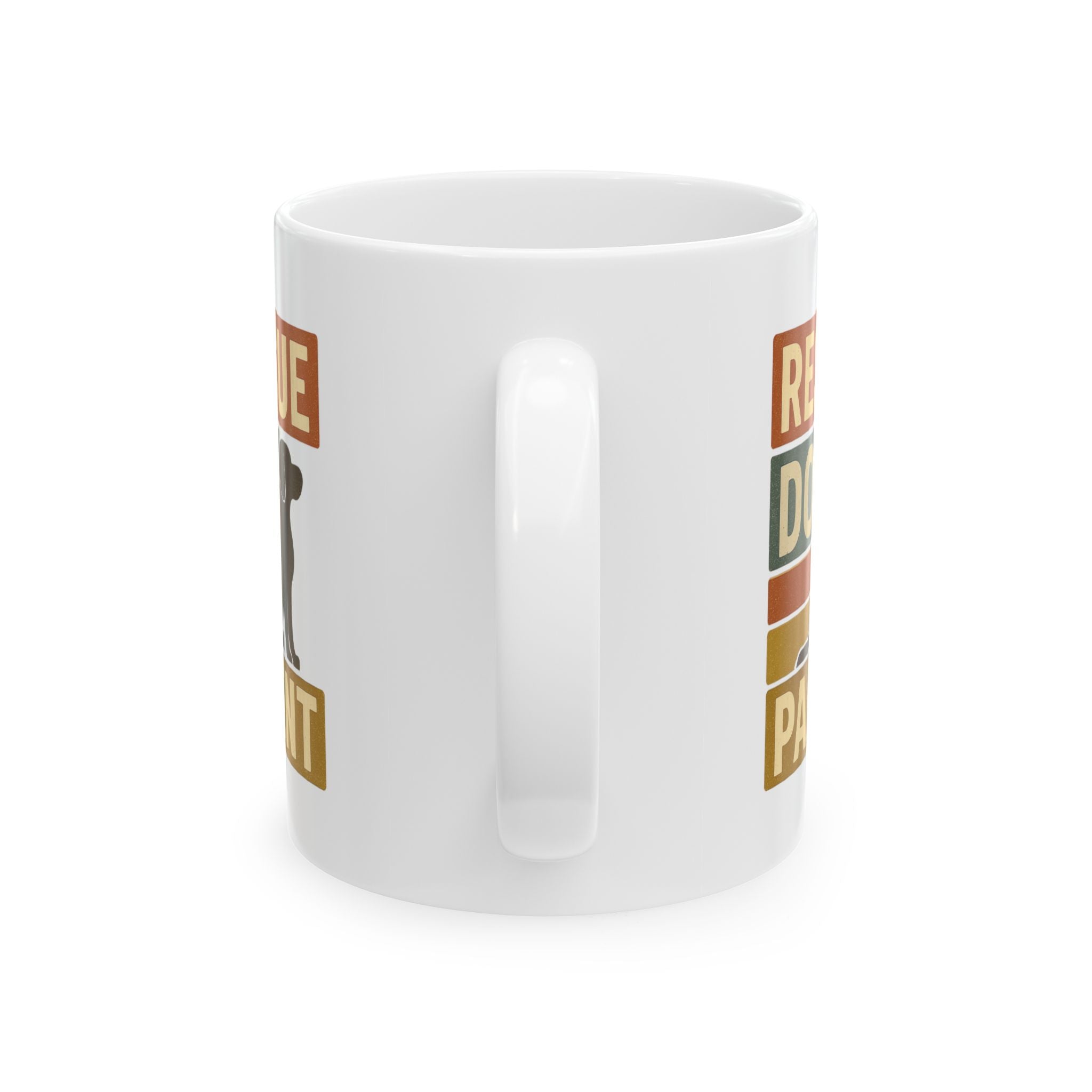 Rescue Dogs Have The Best Personalities Coffee Mug | Adoption Gift | Ceramic Mug