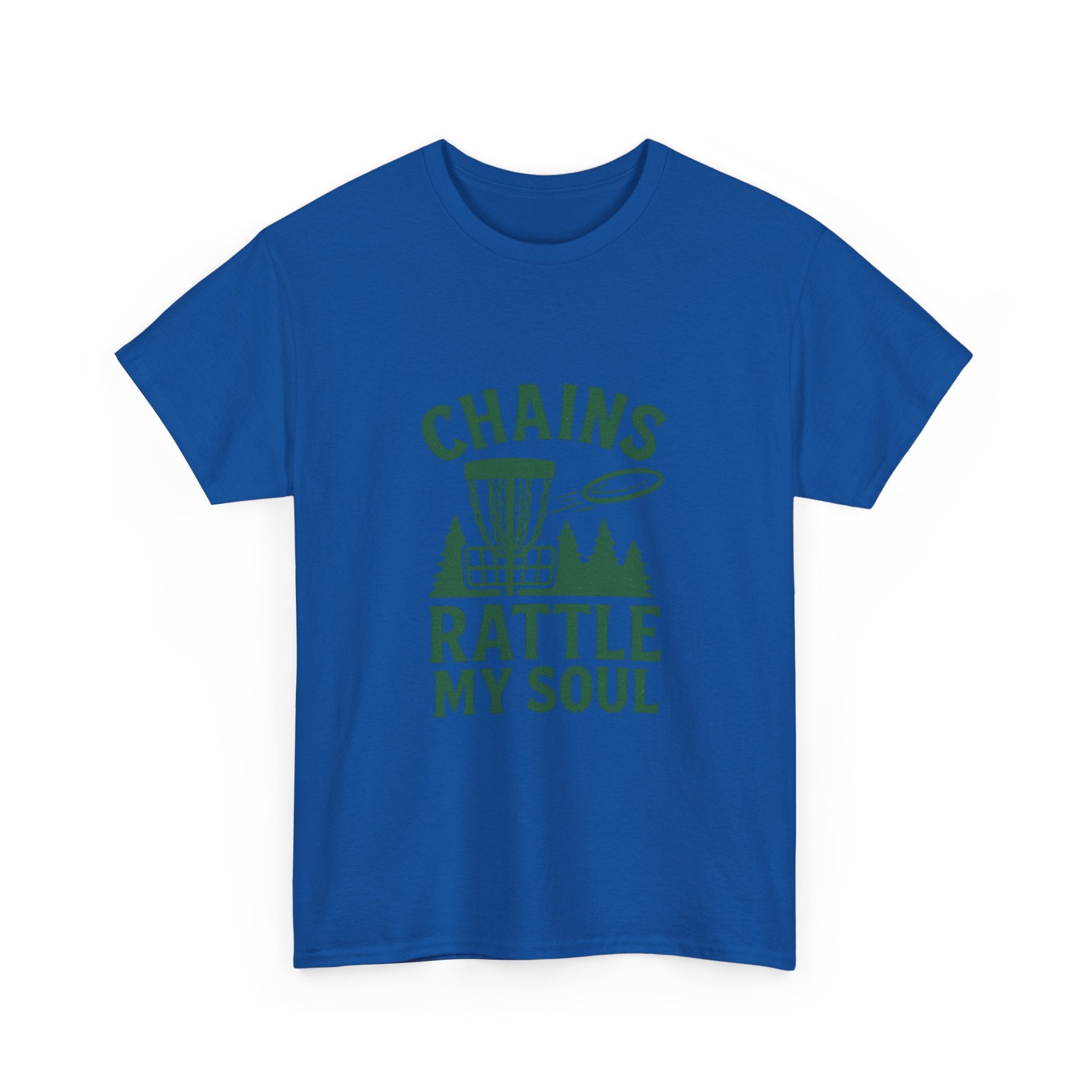 Disc Golfer Chains Rattle My Soul T-Shirt | Unique Gift | Graphic Tee