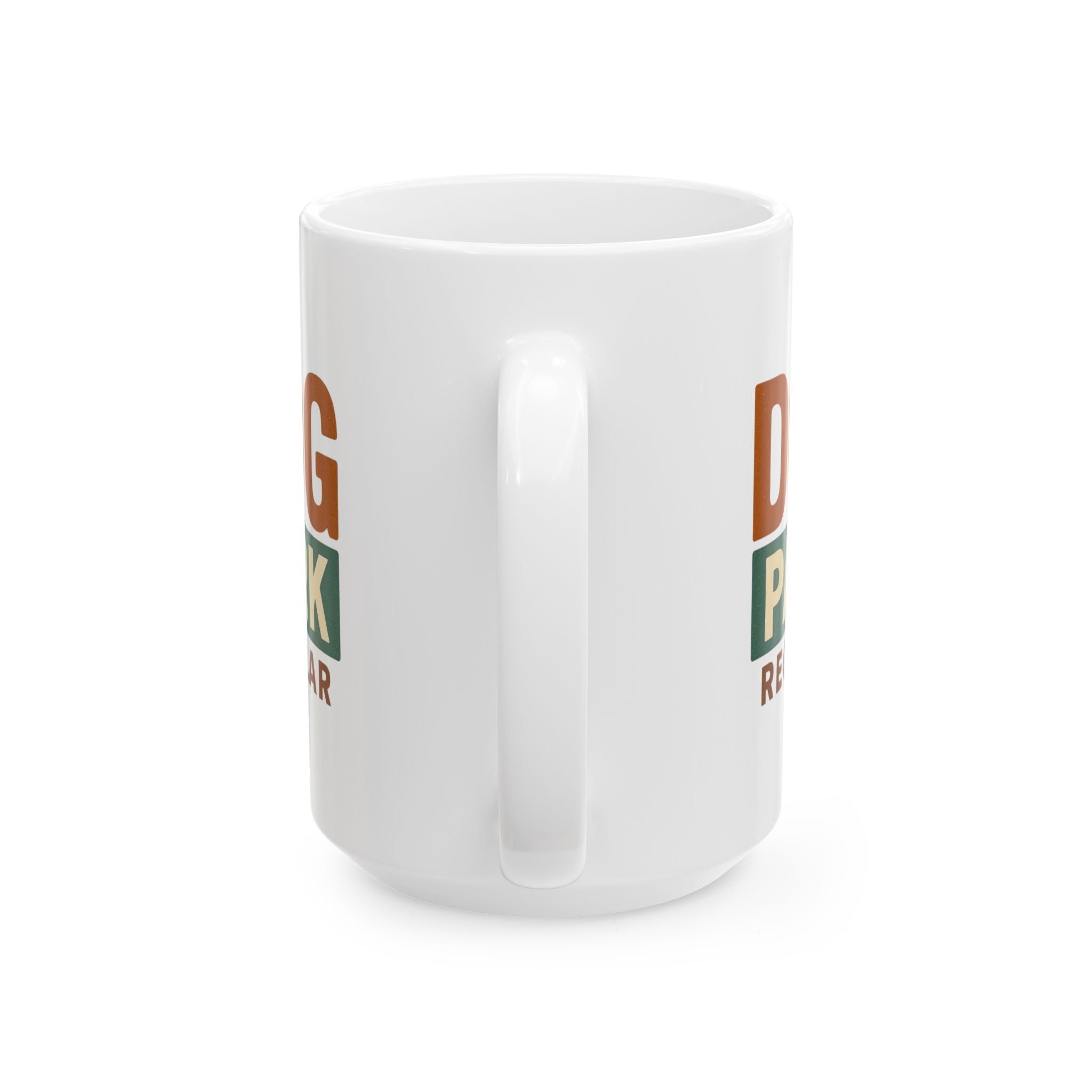 Dog Park Regular Est Whenever Coffee Mug | Dog Park Lover Gift | Ceramic Mug