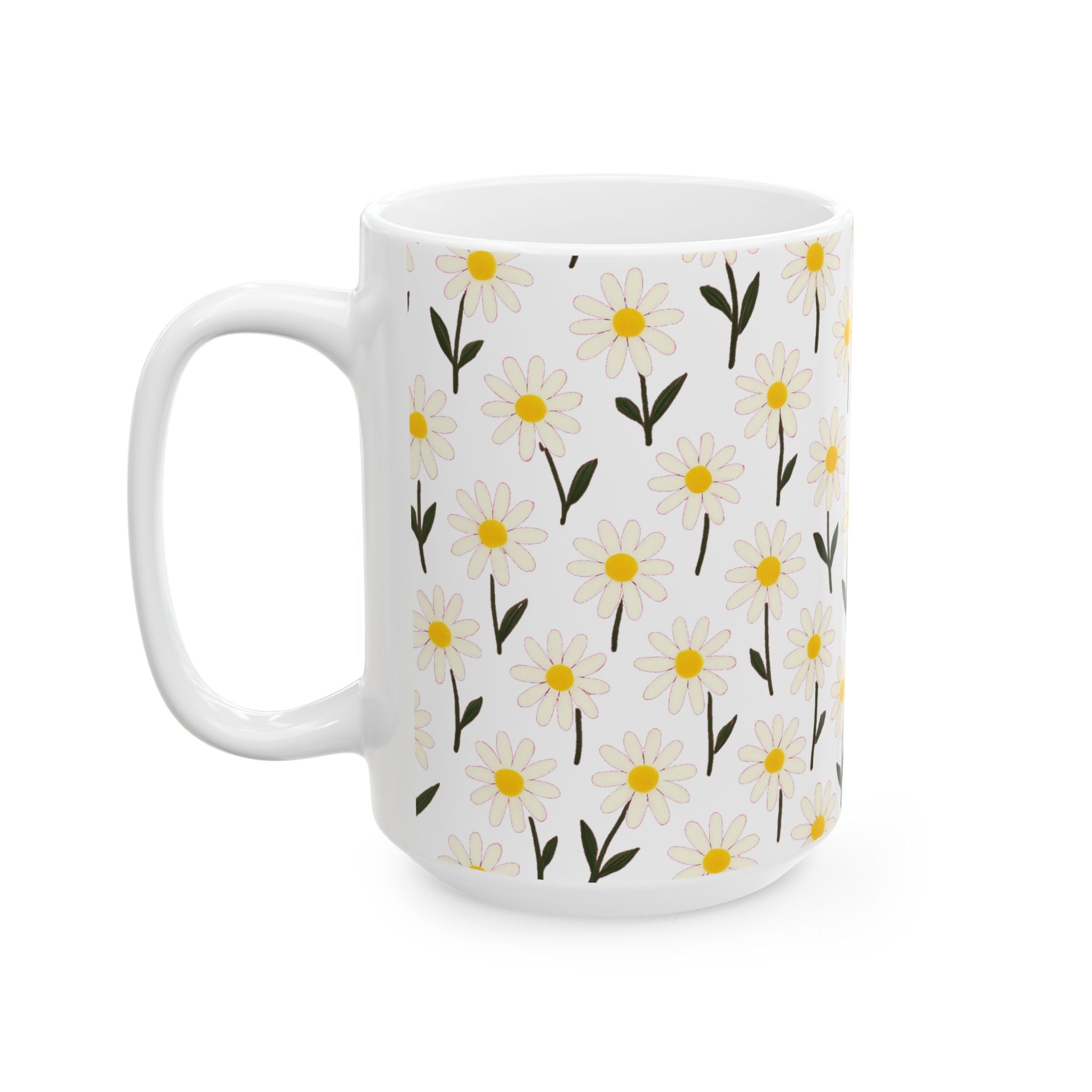 Daisy Garden Coffee Mug | Unique Gift | Ceramic Mug
