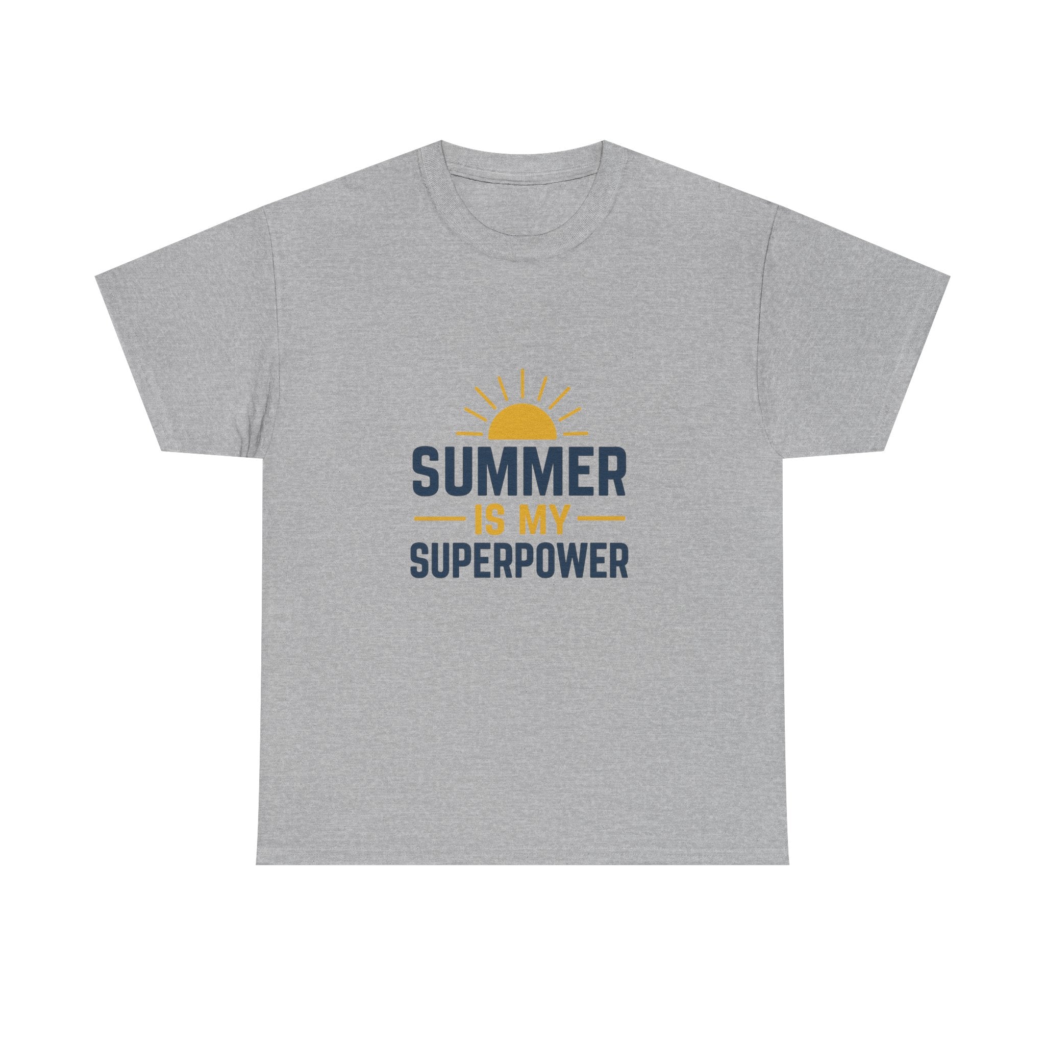 Retired Teacher Summer Is My Superpower T-Shirt | Teacher Gift | Graphic Tee