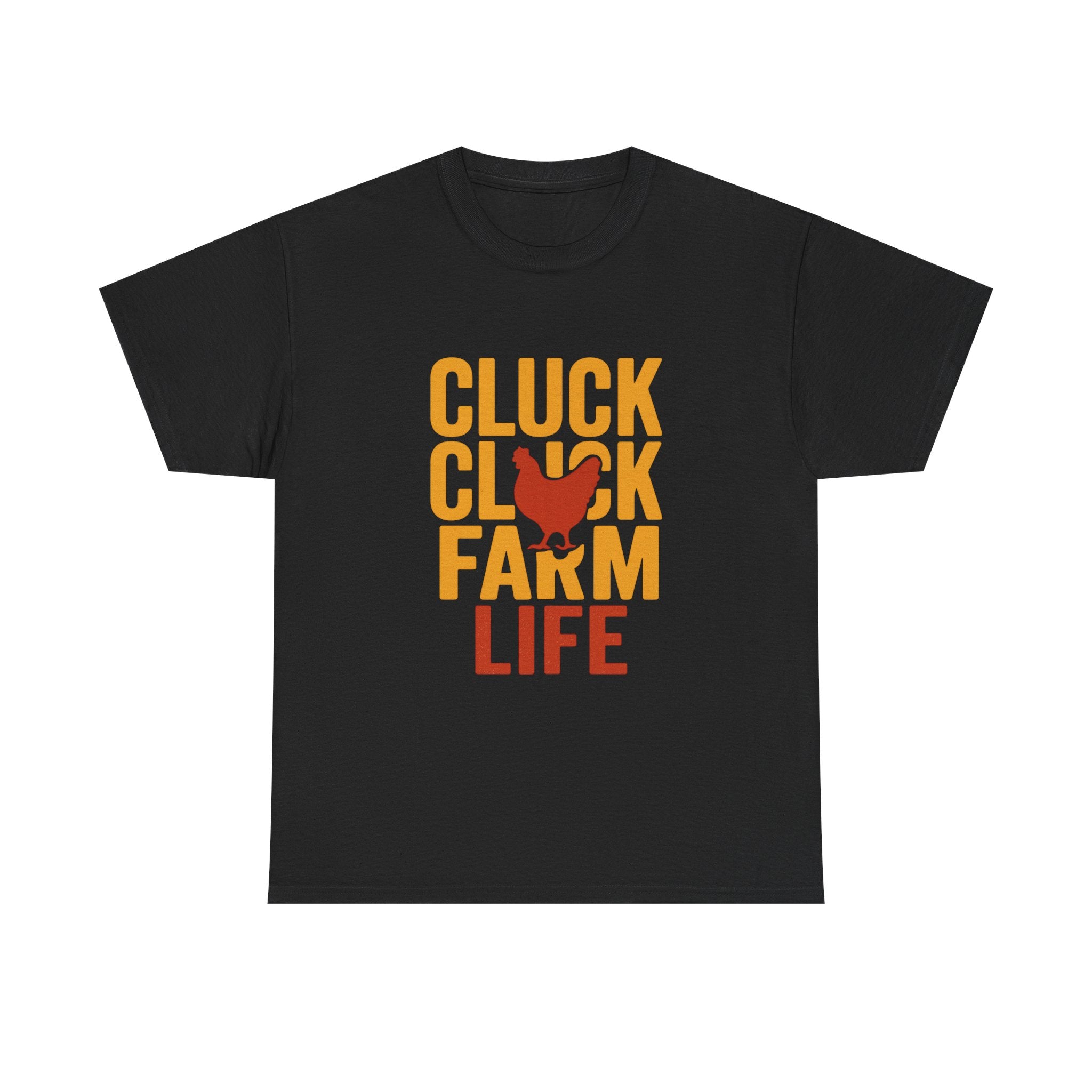 Chicken Lady Cluck Cluck Farm Life T-Shirt | Unique Gift | Graphic Tee