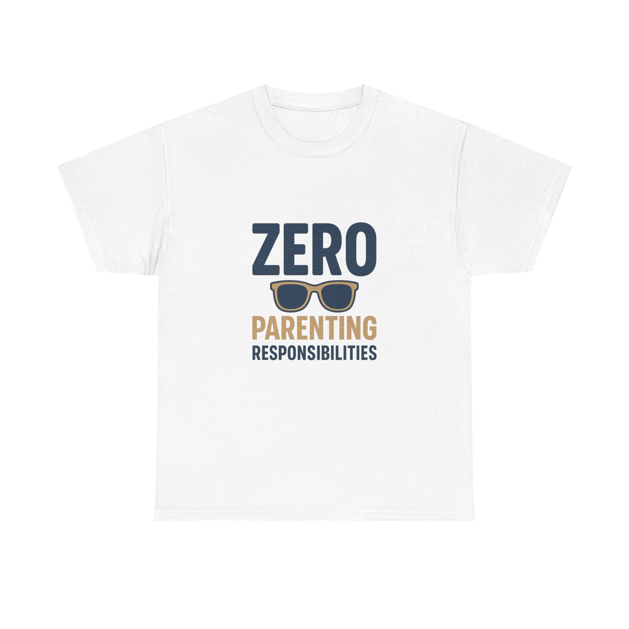 Funny Uncle Zero Parenting Responsibilities T-Shirt | Funny Gift | Graphic Tee