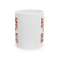 Dachshund Mom Long On Love Short On Patience Coffee Mug | Gift for Mom | Ceramic Mug