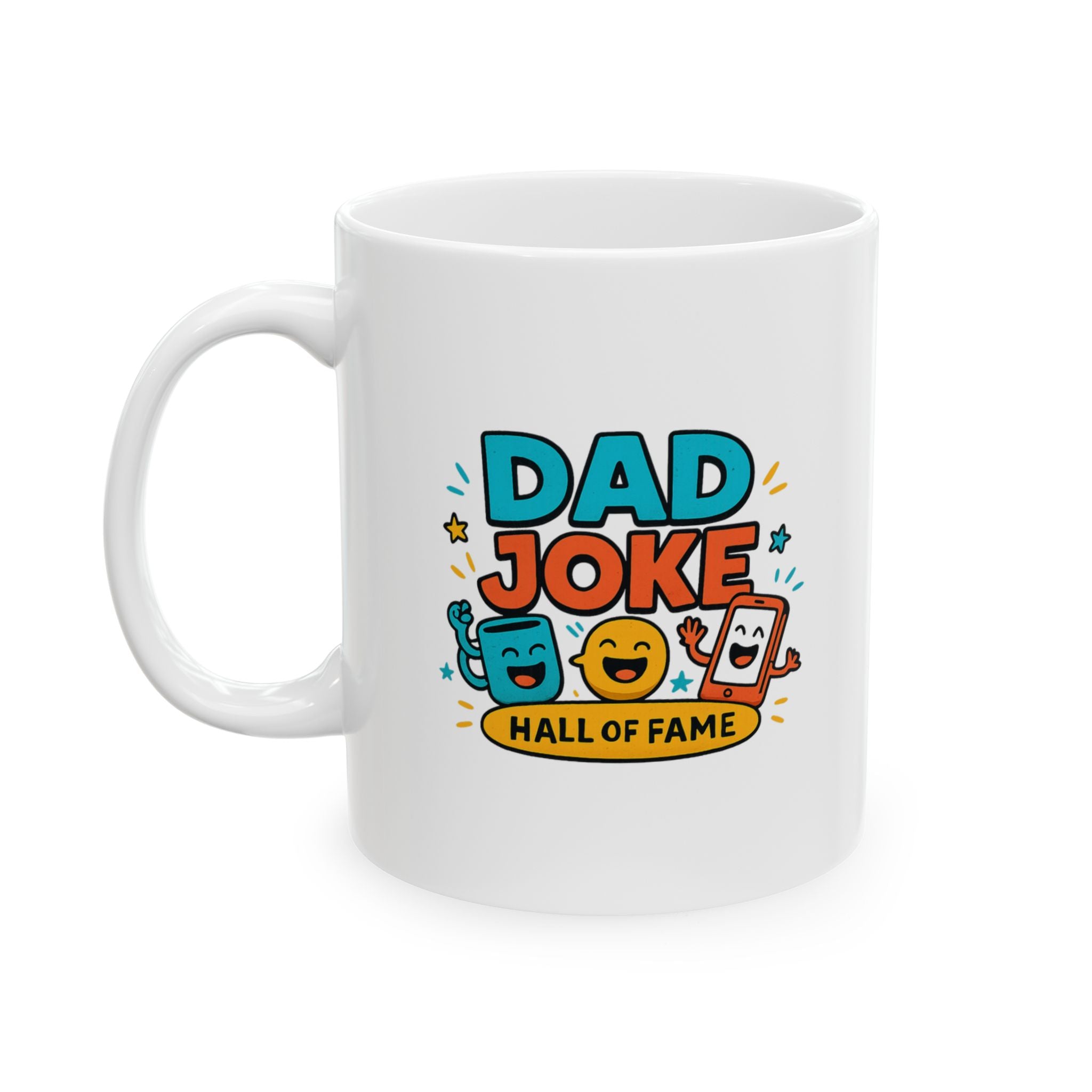 Certified Funny Dad No Contest Coffee Mug | Father Humor Gift | Ceramic Mug