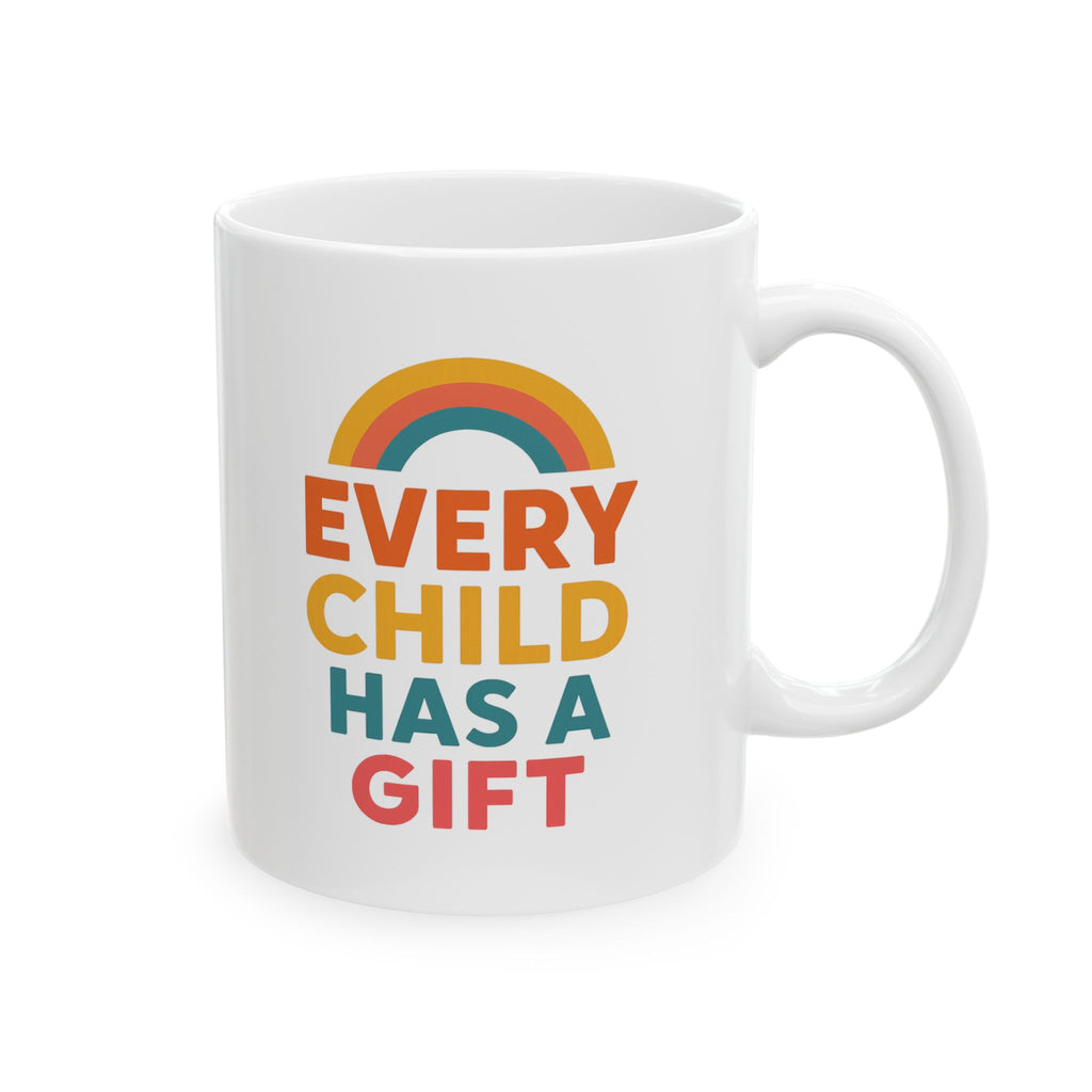 Special Education Teacher Every Child Has A Gift Coffee Mug | Cat Lover Gift | Ceramic Mug