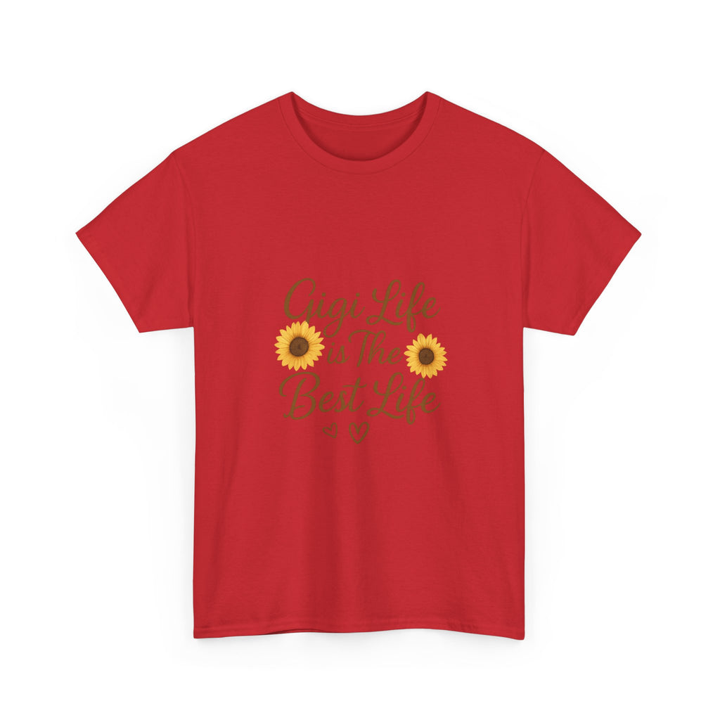 Gigi Life Is The Best Life Grandmother T-Shirt | Unique Gift | Graphic Tee