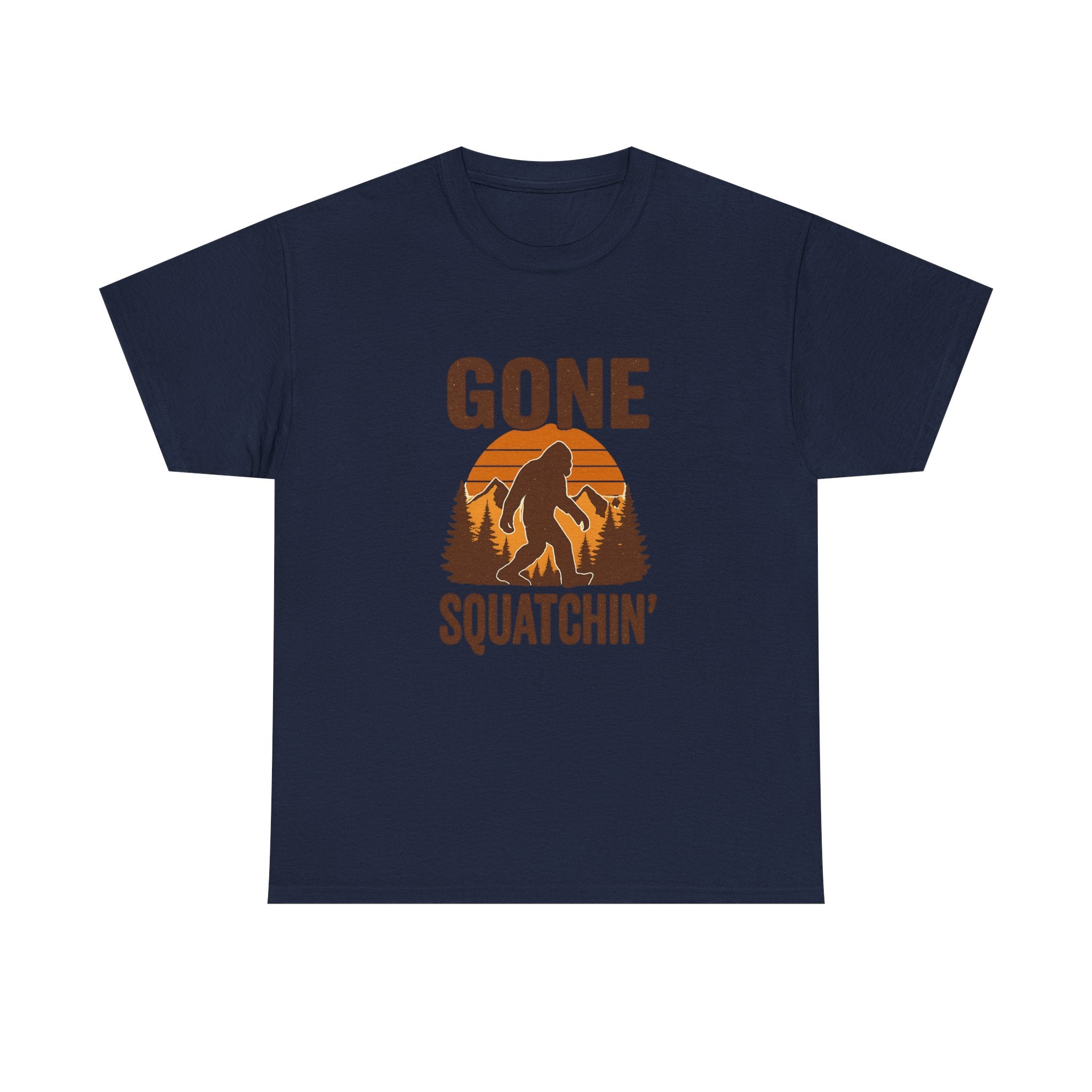 Gone Squatchin Classic Bigfoot T-Shirt | Unique Gift | Graphic Tee
