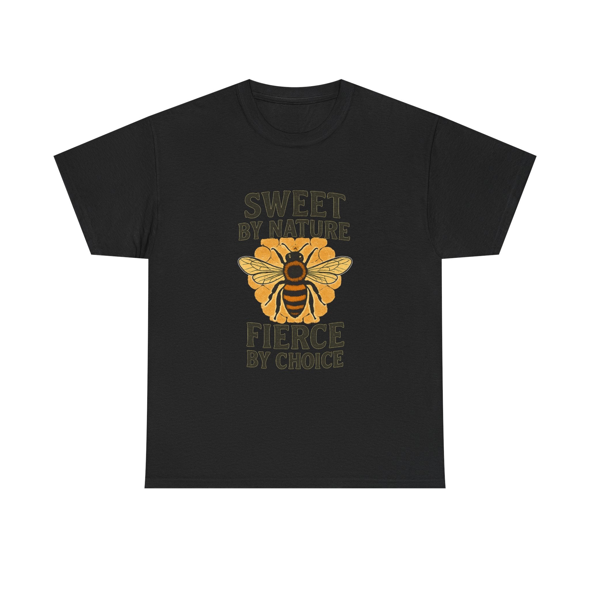 Beekeeper Sweet By Nature Fierce By Choice T-Shirt | Unique Gift | Graphic Tee