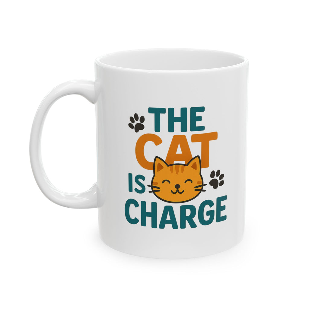 Do Not Disturb Cat Napping Coffee Mug | Funny Cat Gift | Ceramic Mug