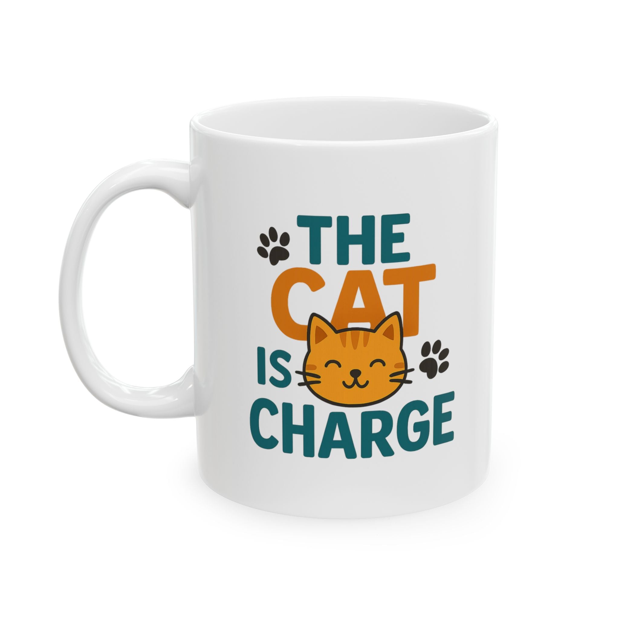 Do Not Disturb Cat Napping Coffee Mug | Funny Cat Gift | Ceramic Mug