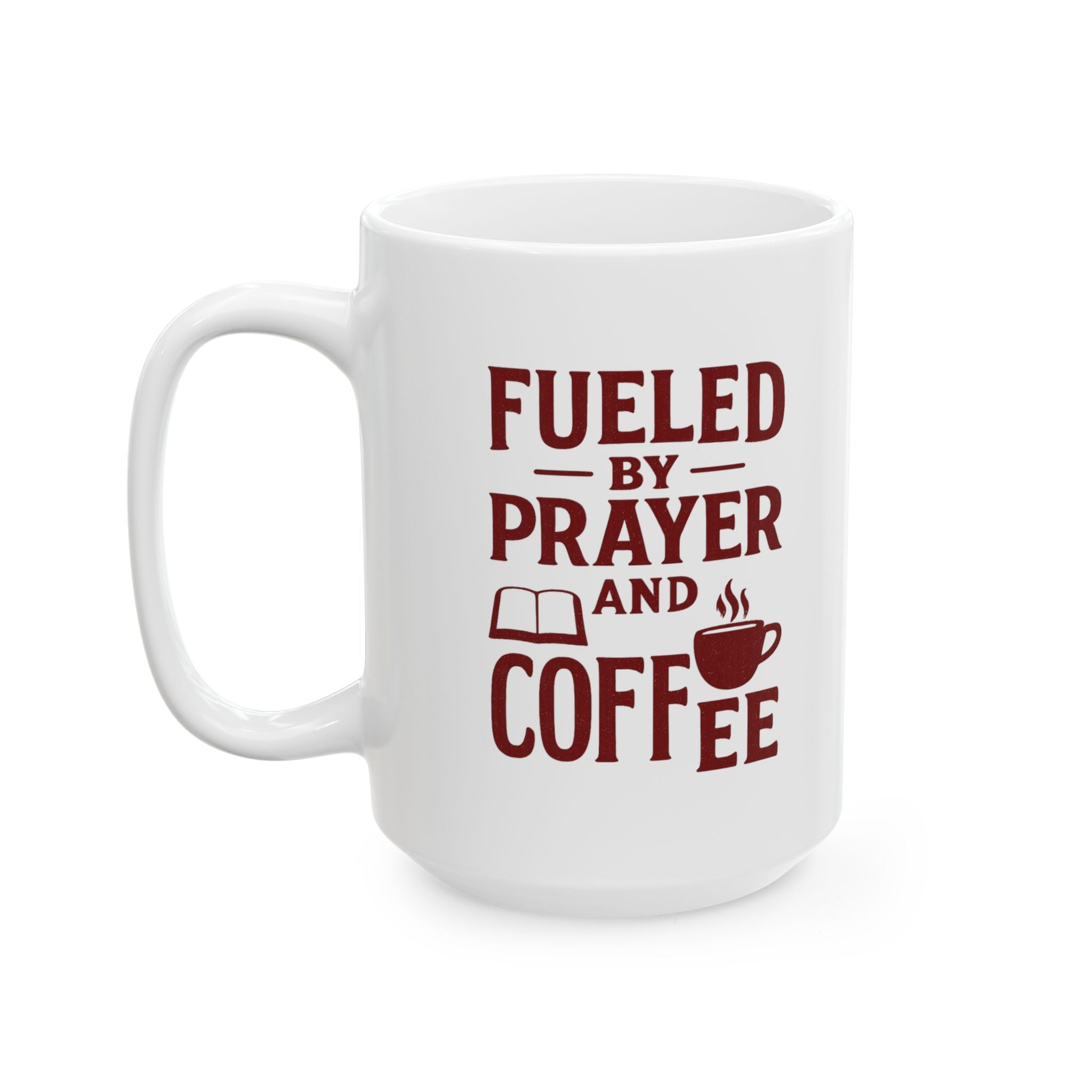 Pastor Preaching The Word Fueled By Prayer And Coffee Coffee Mug | Coffee Lover Gift | Ceramic Mug