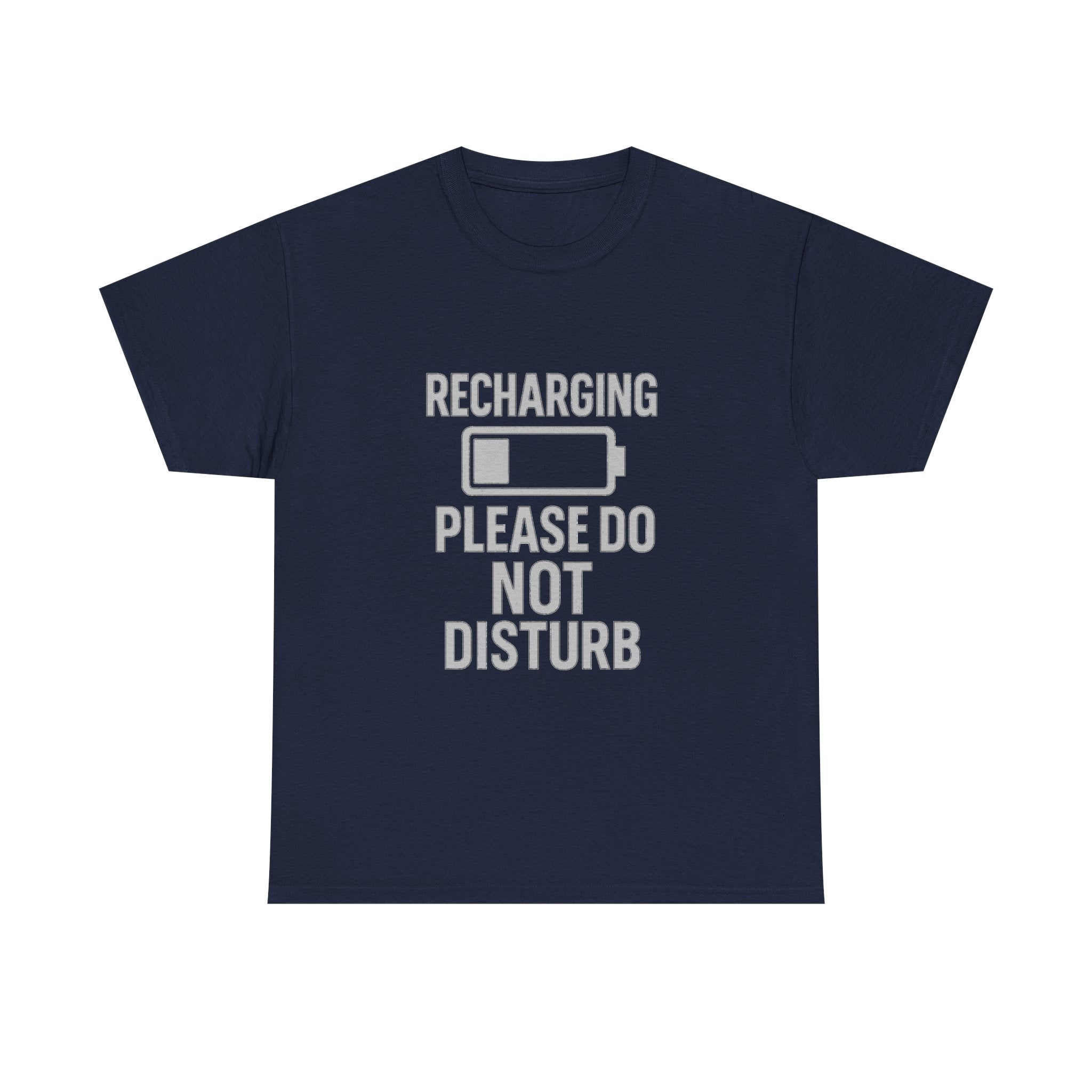 Introvert Recharging Please Do Not Disturb T-Shirt | Unique Gift | Graphic Tee
