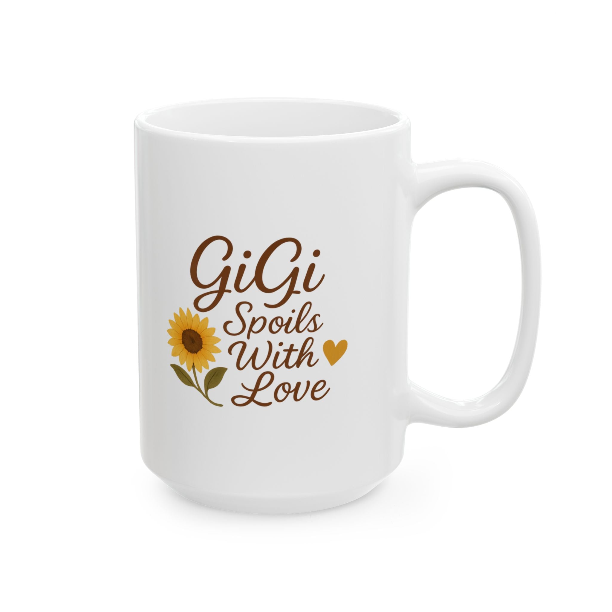 Gigi Spoils With Love Grandmother Coffee Mug | Unique Gift | Ceramic Mug