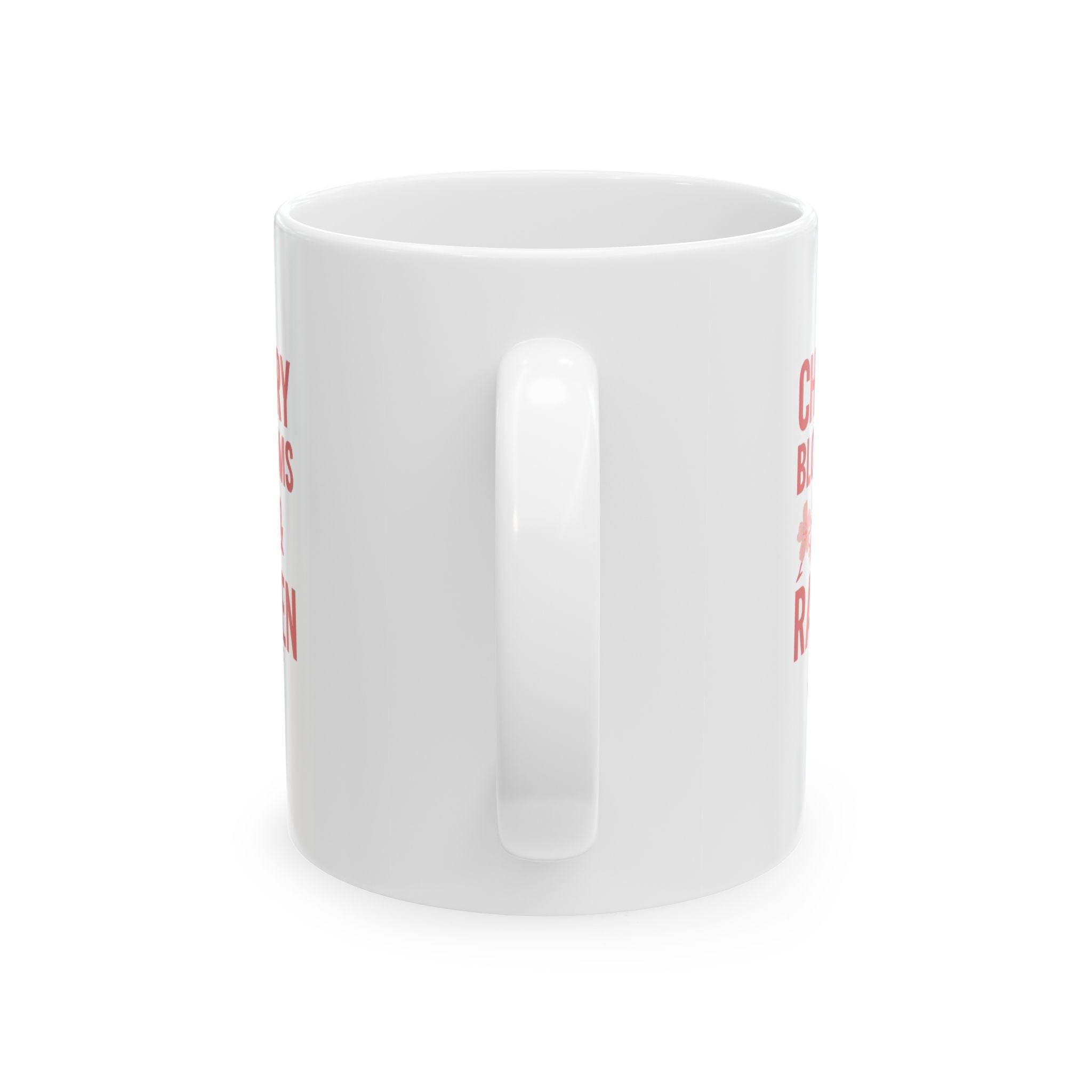 Japan Obsessed Cherry Blossoms And Ramen Coffee Mug | Unique Gift | Ceramic Mug