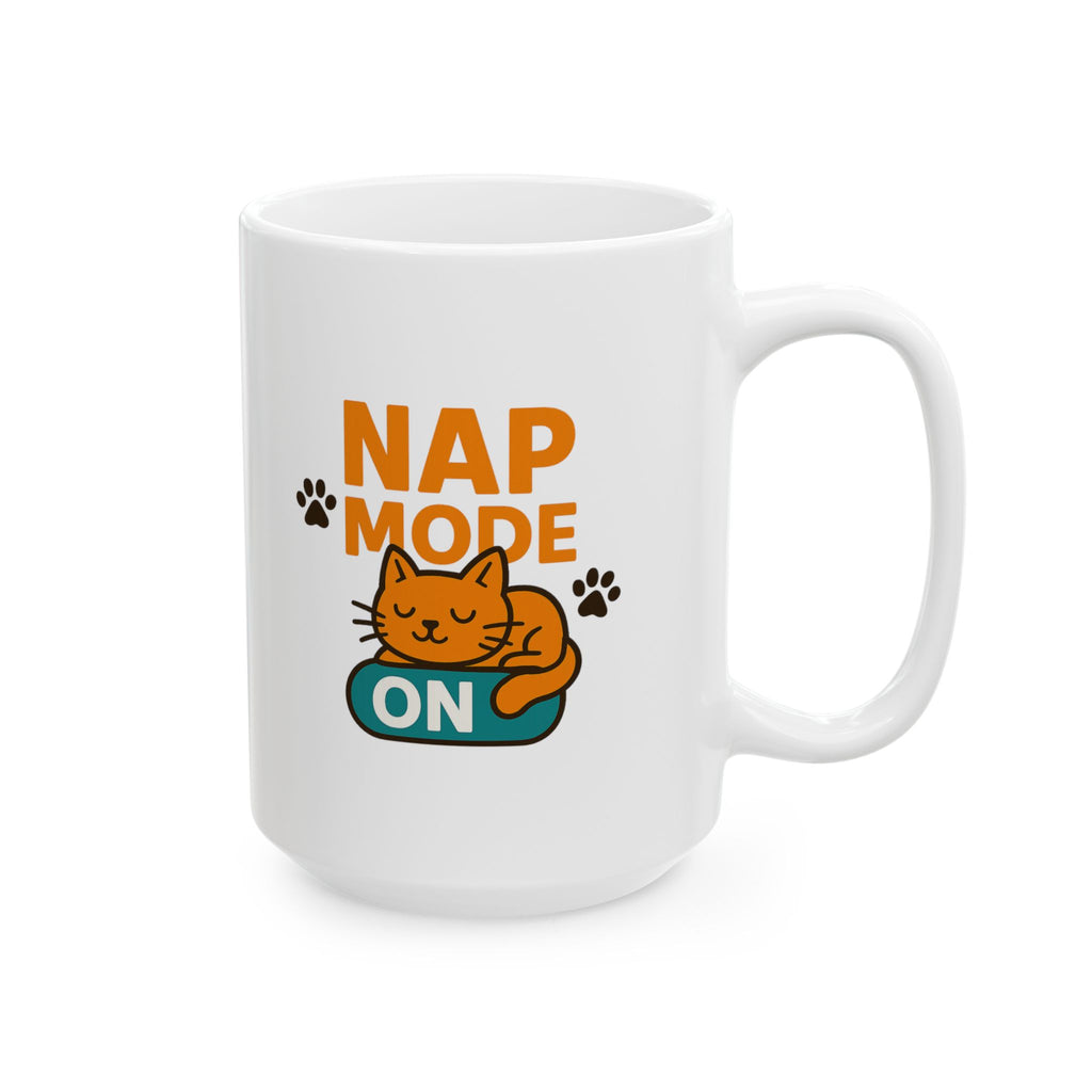 Currently Unavailable Cat Is Napping Coffee Mug | Funny Pet Humor | Ceramic Mug