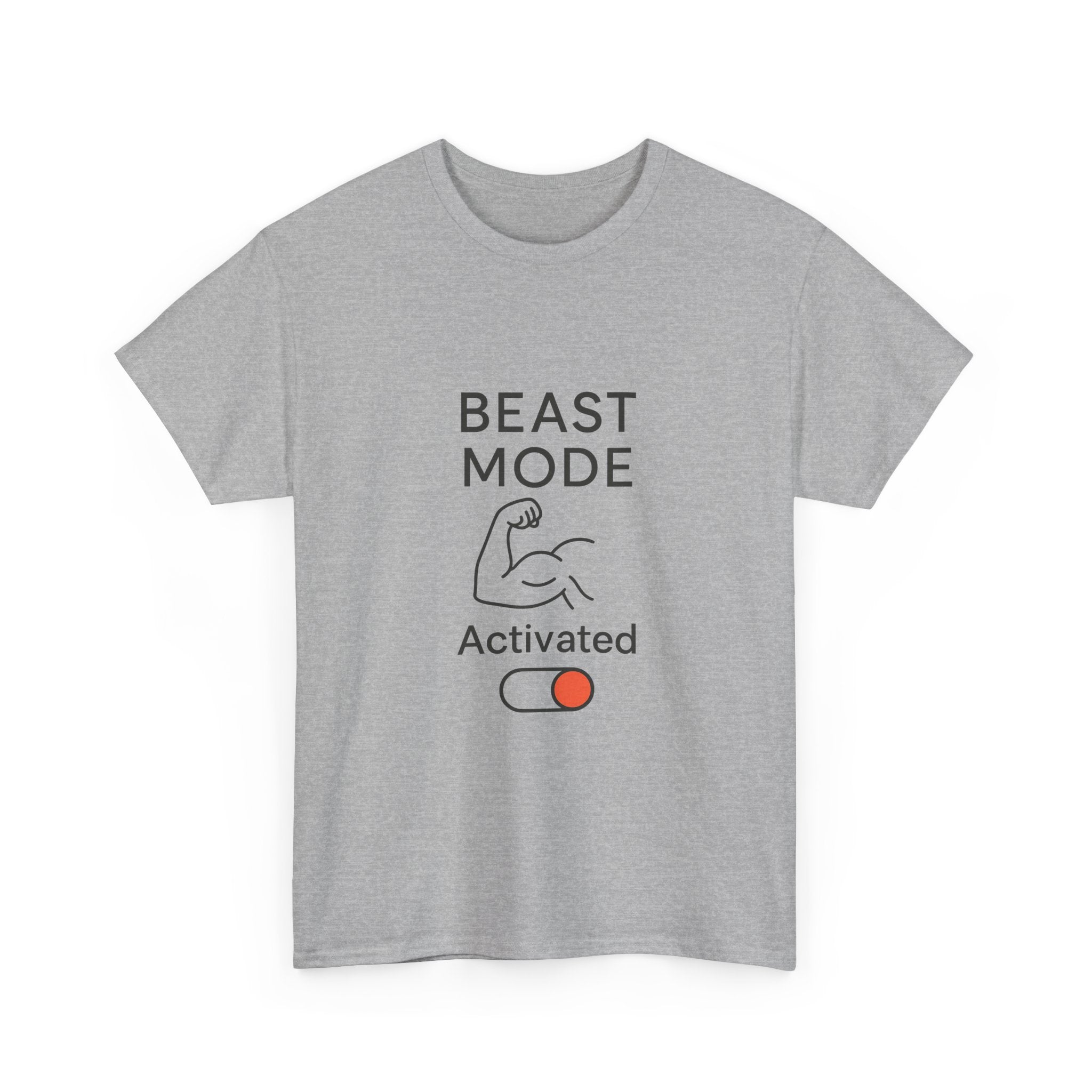 Beast Mode Activated T-Shirt | Workout Motivation Gift | Graphic Tee