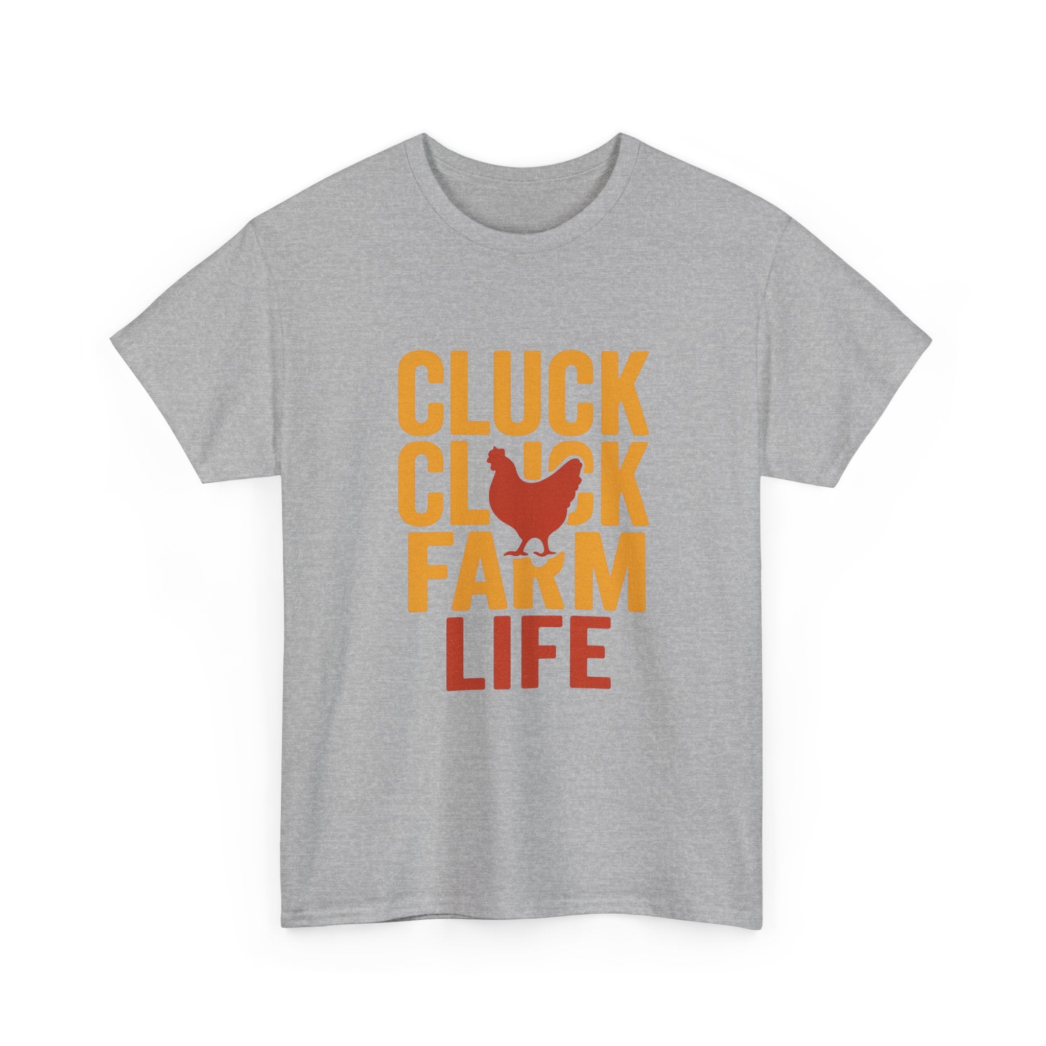 Chicken Lady Cluck Cluck Farm Life T-Shirt | Unique Gift | Graphic Tee