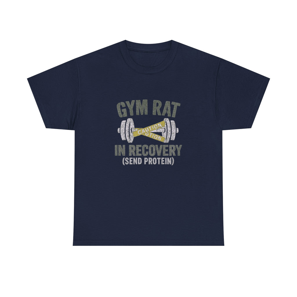 Gym Rat In Recovery T-Shirt | Unique Gift | Graphic Tee