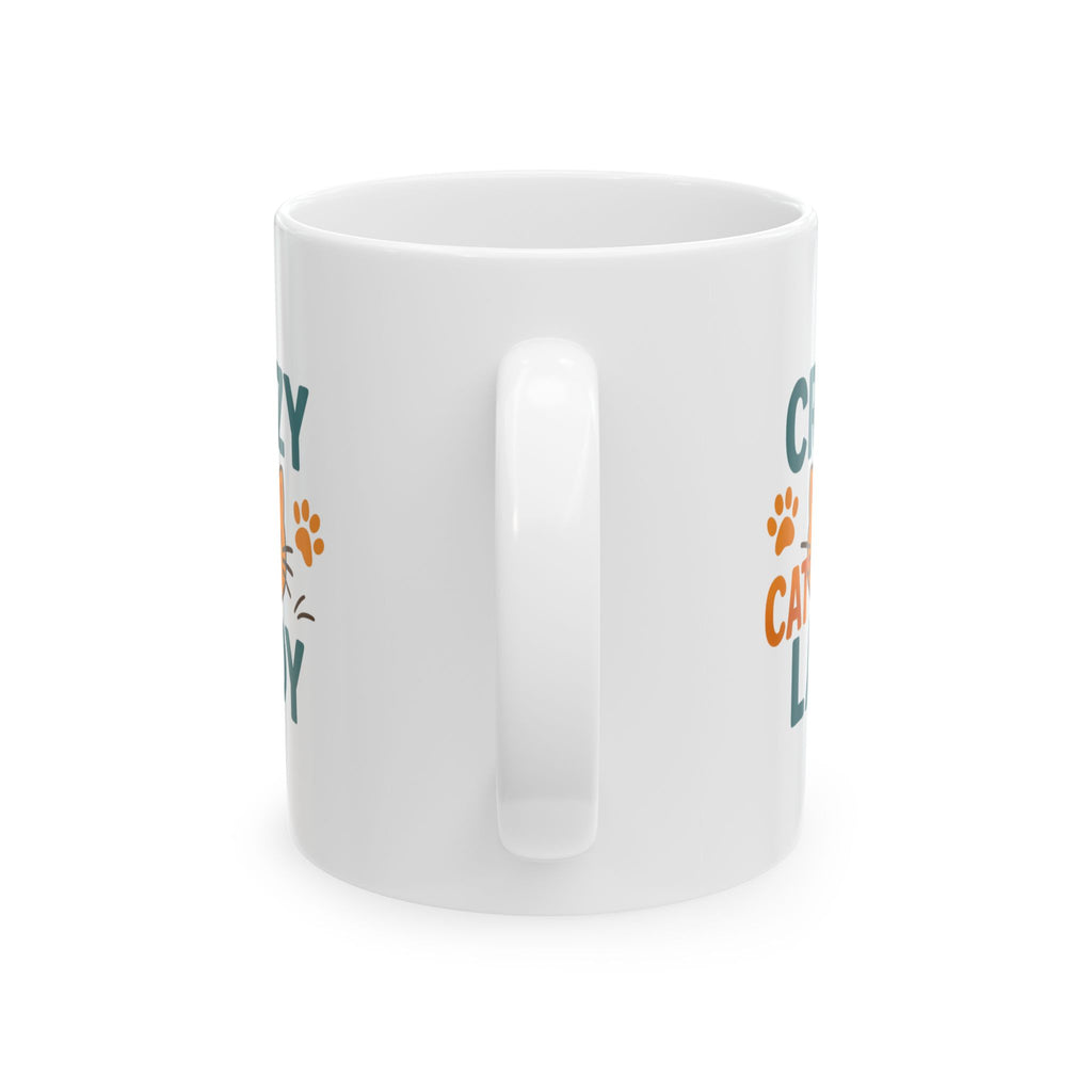 Not Crazy Just Cat Lady Coffee Mug | Cat Lover Gift | Ceramic Mug
