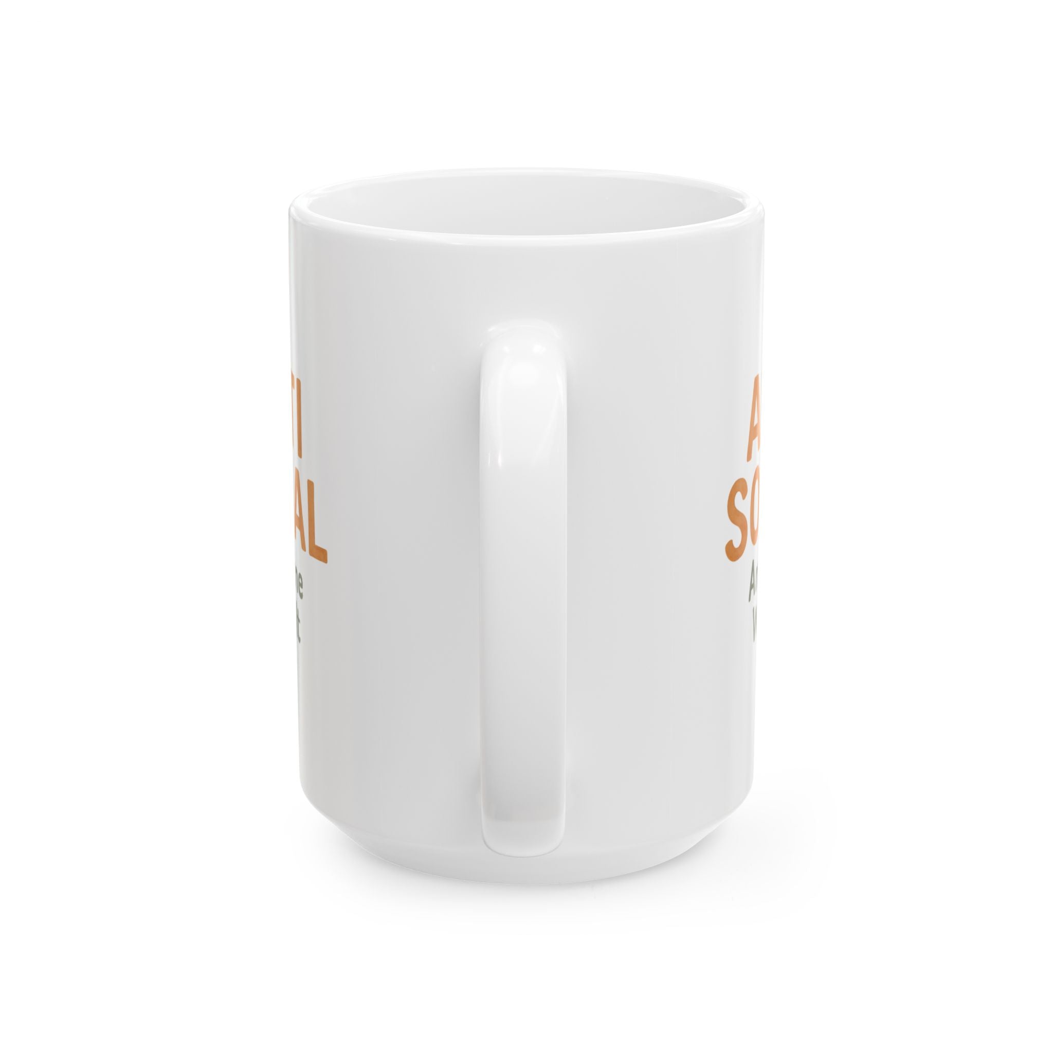 Warning Anti Social Mode Engaged Coffee Mug | Funny Gift | Ceramic Mug