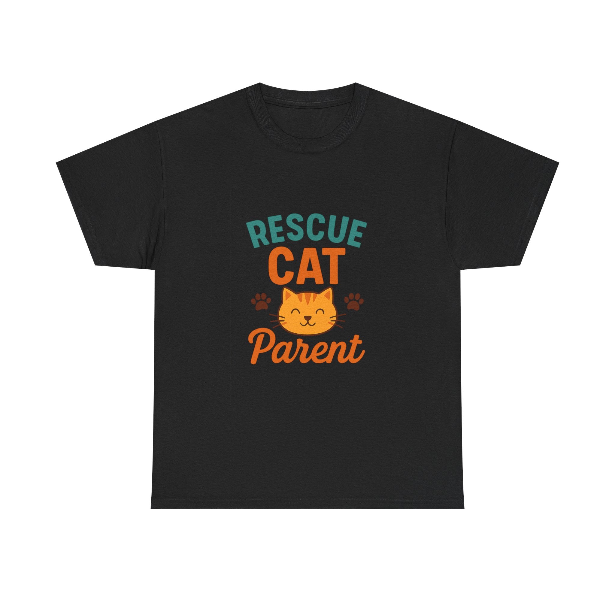 Rescue Cat Changed My Life T-Shirt | Adoption Gift | Graphic Tee