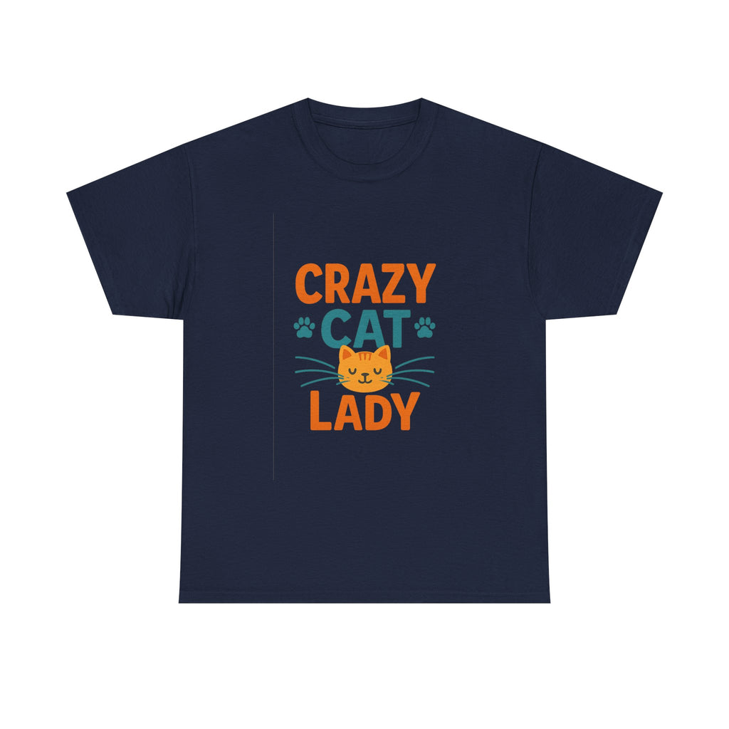 Crazy Cat Lady Fully Operational T-Shirt | Cat Humor Gift | Graphic Tee