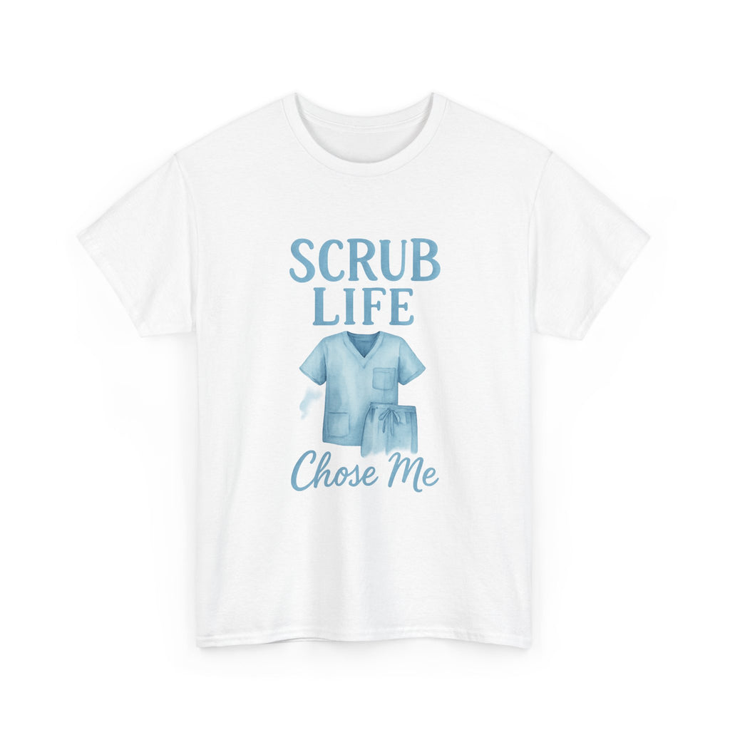 Scrubs On Coffee In Nurse Mode T-Shirt | Funny Nurse Humor | Graphic Tee