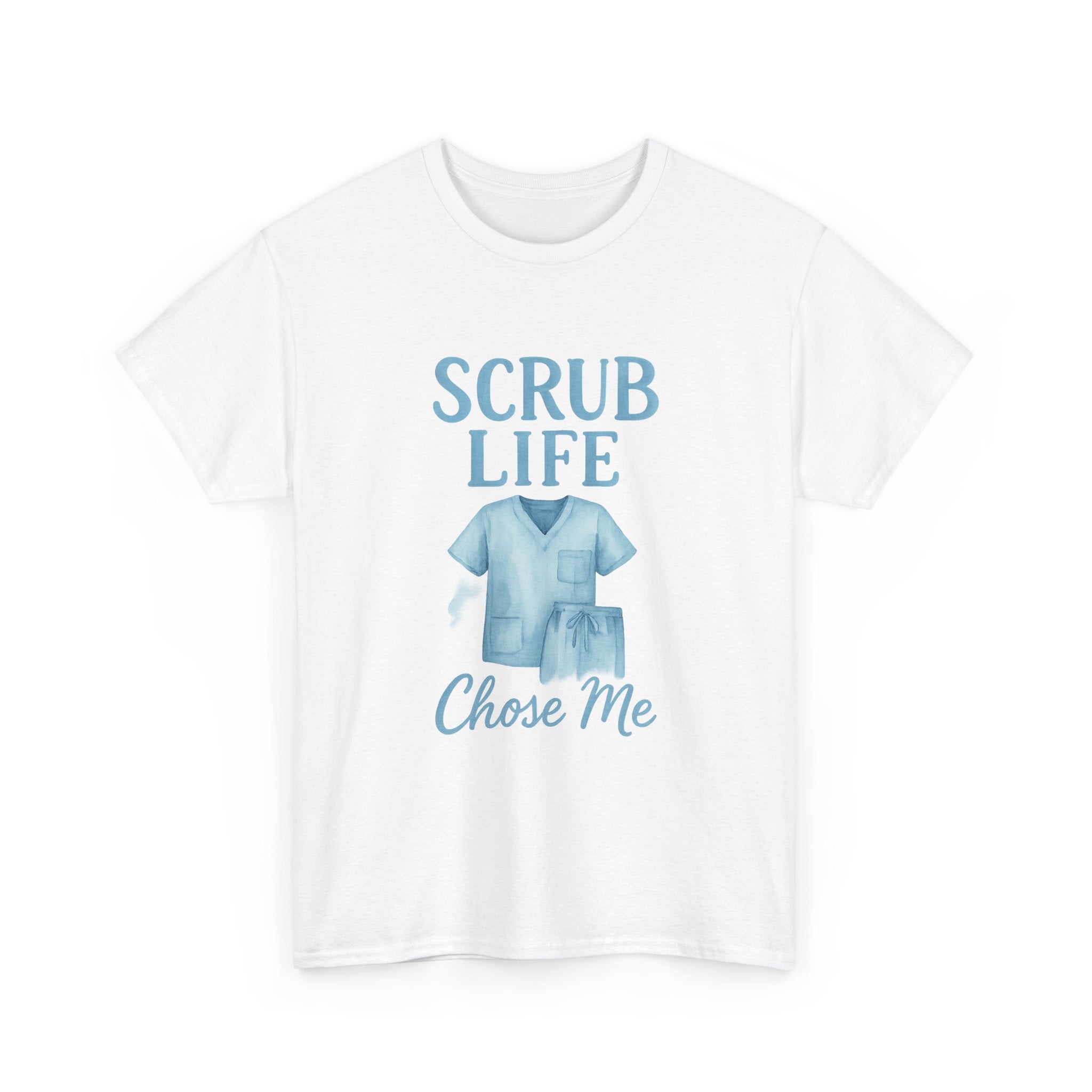 Scrubs On Coffee In Nurse Mode T-Shirt | Funny Nurse Humor | Graphic Tee