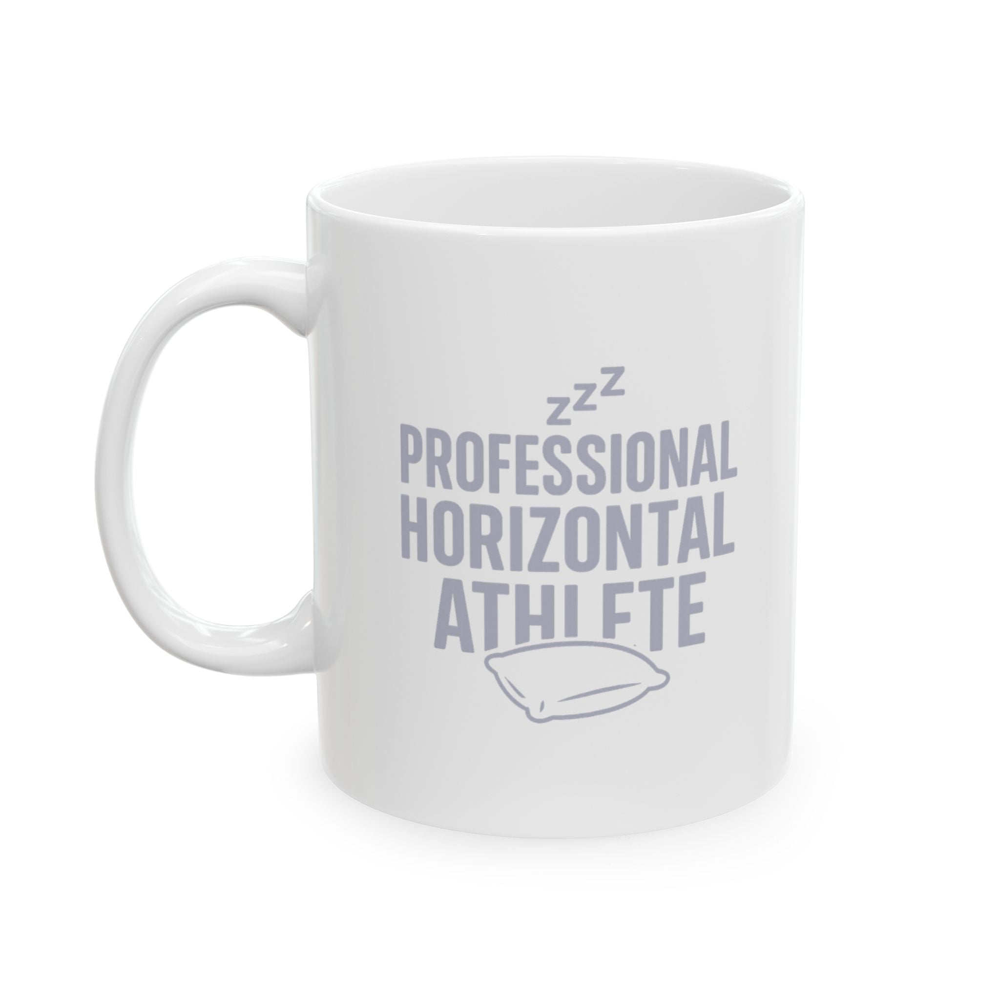 Nap Enthusiast Professional Horizontal Athlete Coffee Mug | Unique Gift | Ceramic Mug