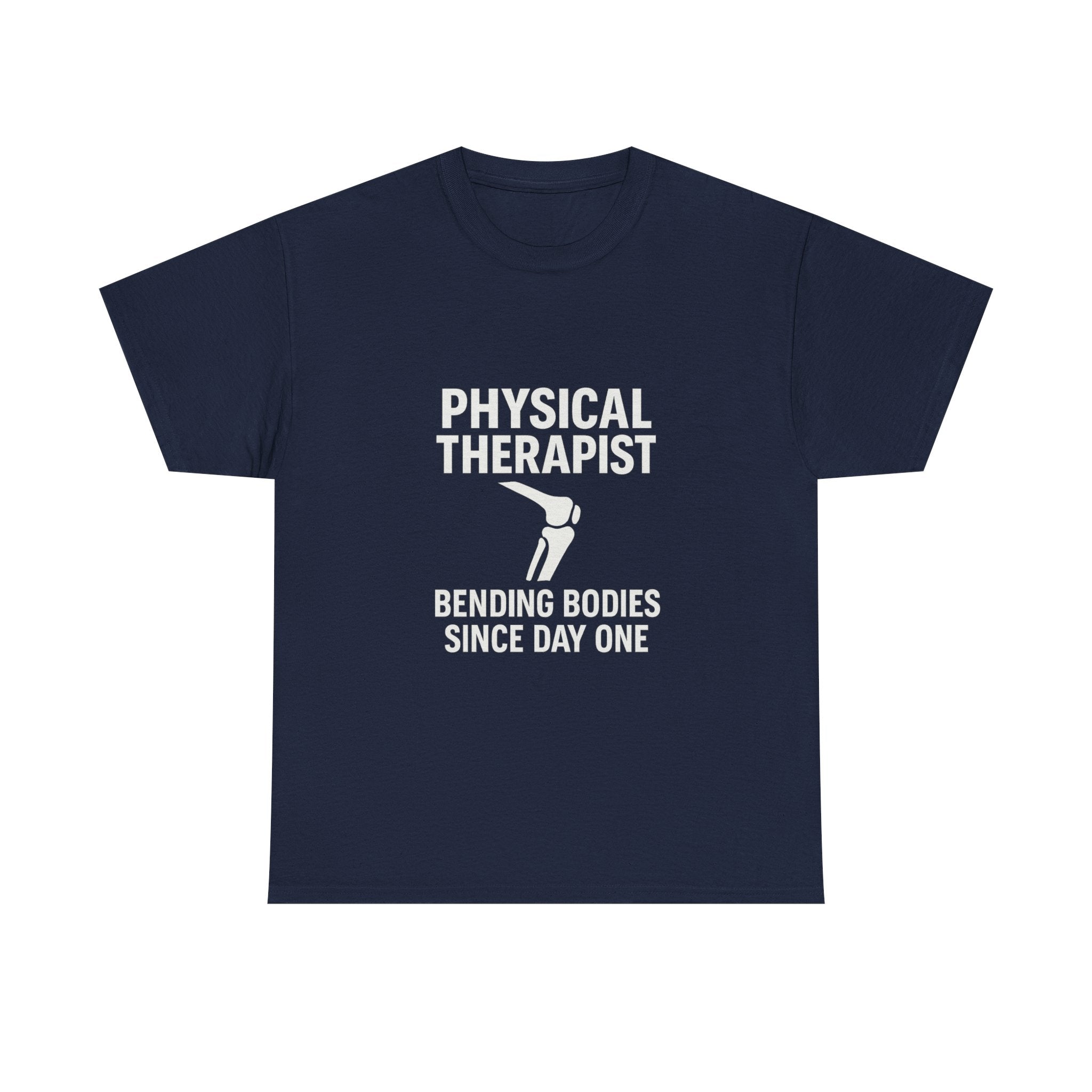 Physical Therapist Bending Bodies Since Day One T-Shirt | Unique Gift | Graphic Tee