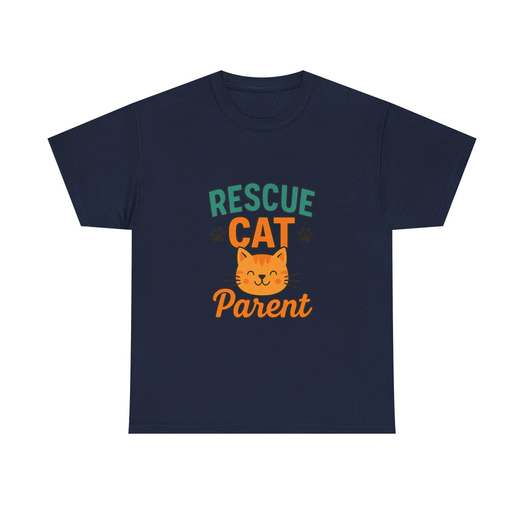My Cat Rescued Me Too T-Shirt | Rescue Cat Appreciation | Graphic Tee
