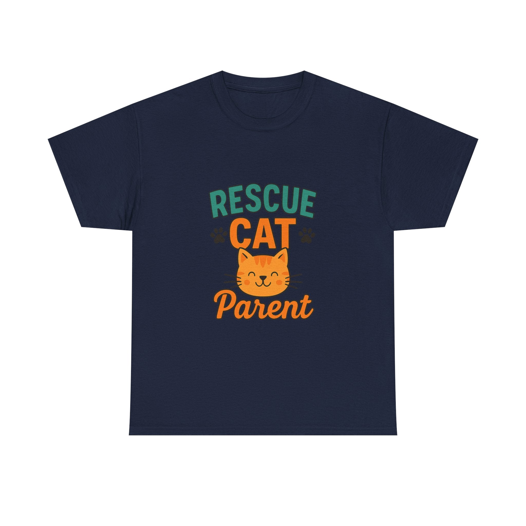 My Cat Rescued Me Too T-Shirt | Rescue Cat Appreciation | Graphic Tee