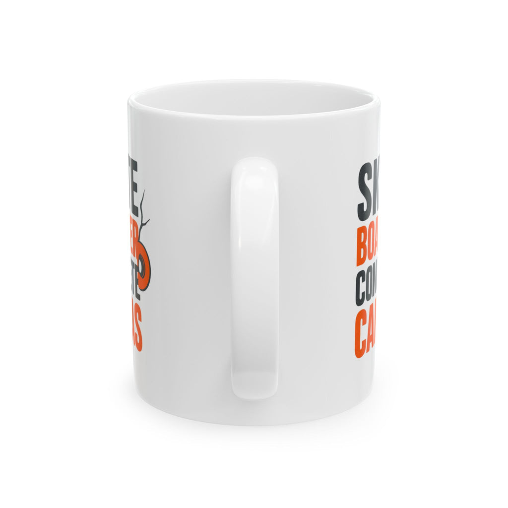 Skateboarder Concrete Is My Canvas Coffee Mug | Unique Gift | Ceramic Mug