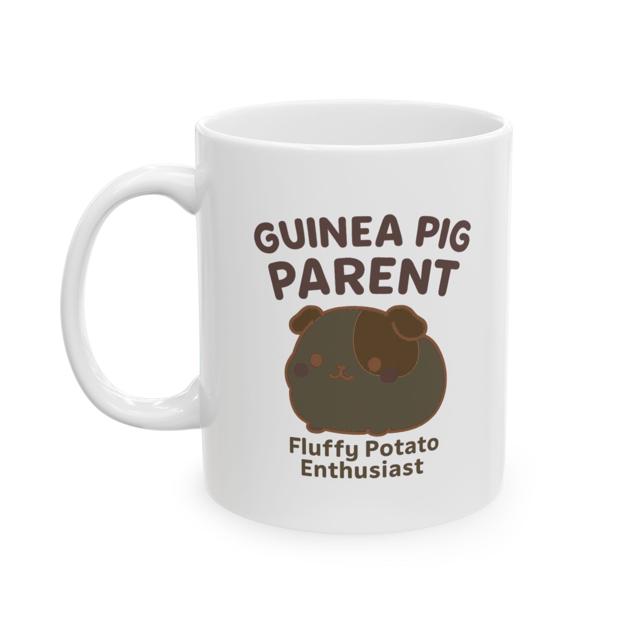 Guinea Pig Parent Fluffy Potato Enthusiast Ceramic Mug