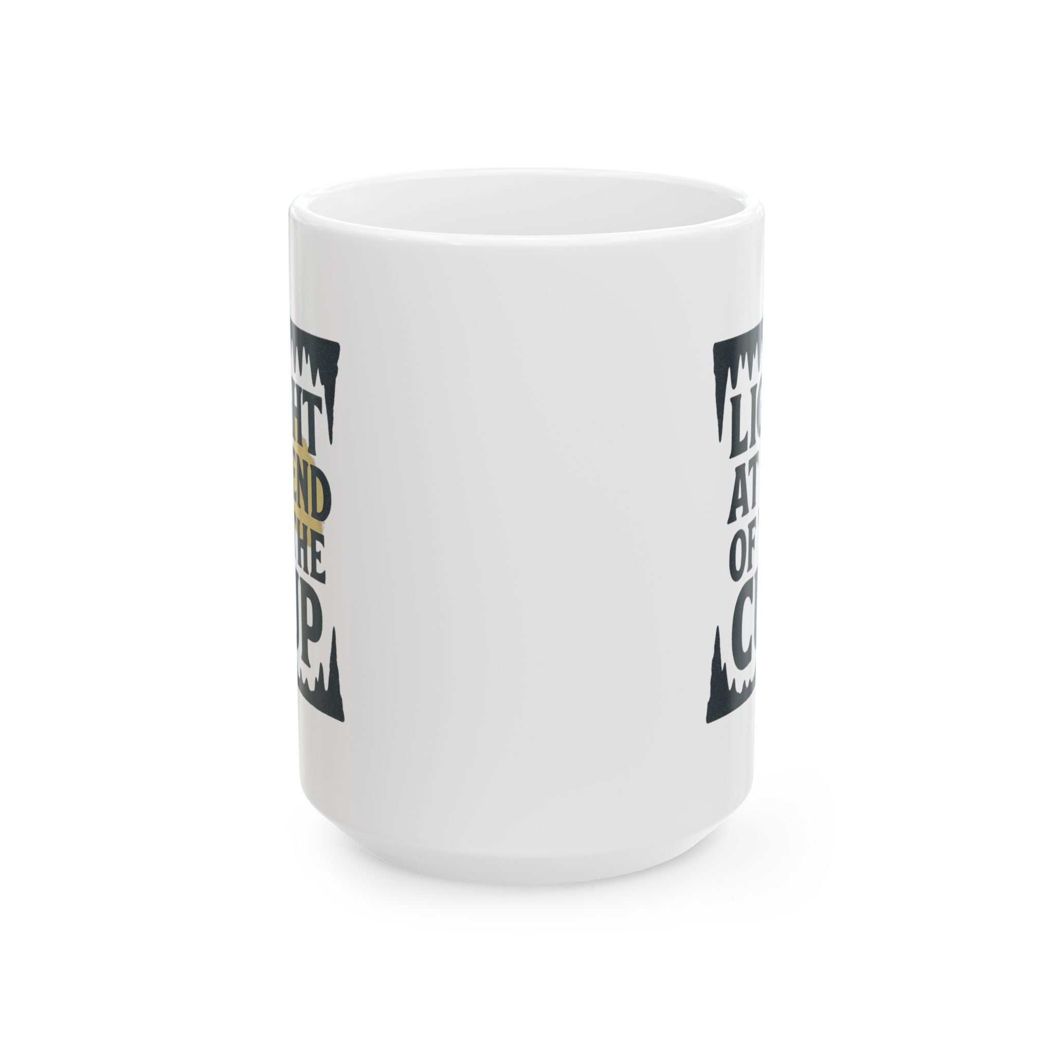 Caver Spelunker Light At The End Of The Cup Coffee Mug | Unique Gift | Ceramic Mug