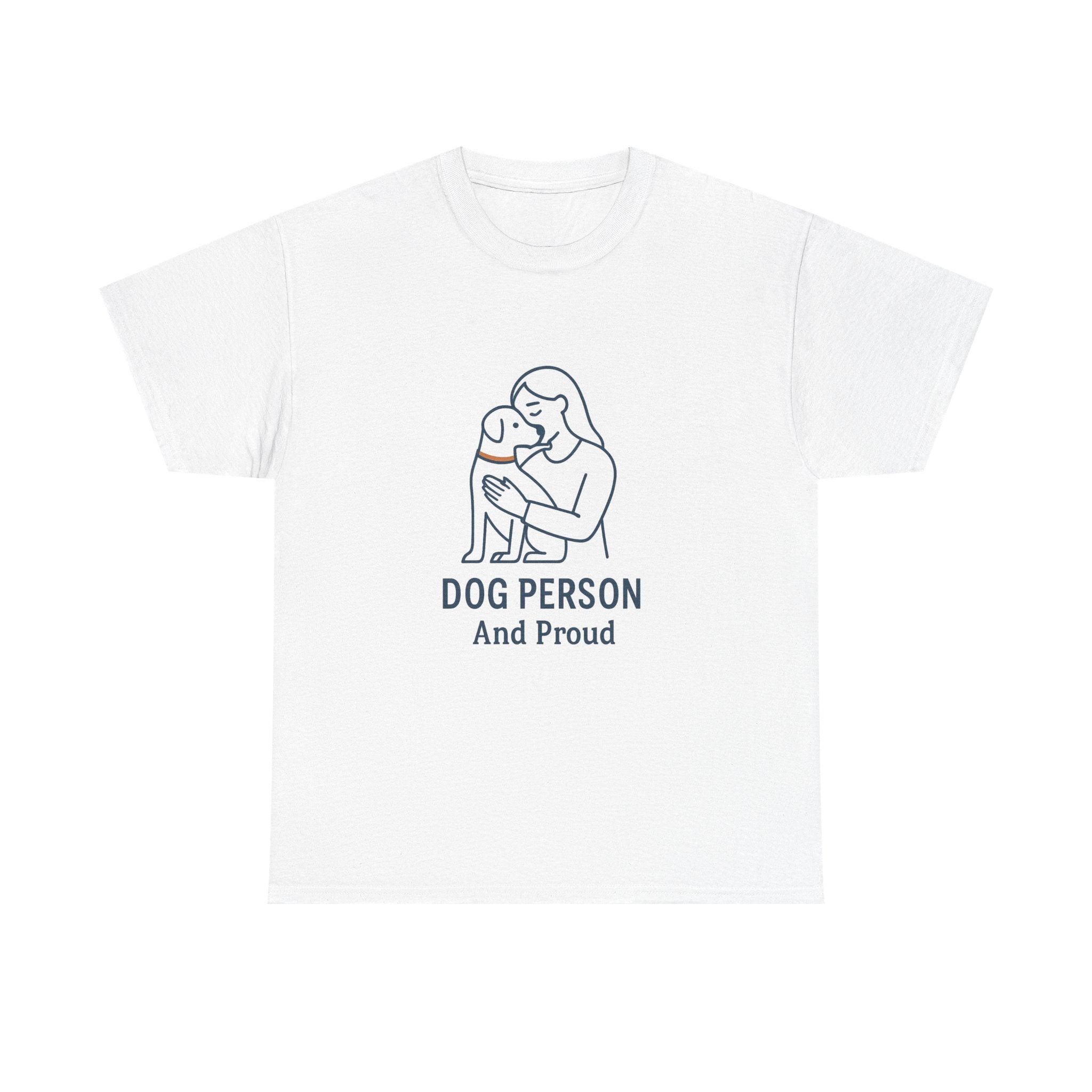 Dog Person Warning May Talk About Dogs T-Shirt | Funny Dog Humor | Graphic Tee
