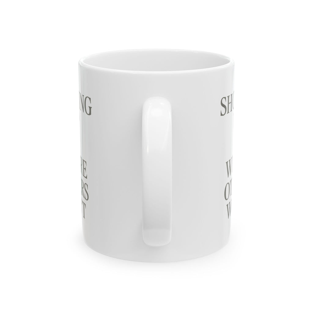 Prison Chaplain Showing Up Where Others Won't Coffee Mug | Unique Gift | Ceramic Mug