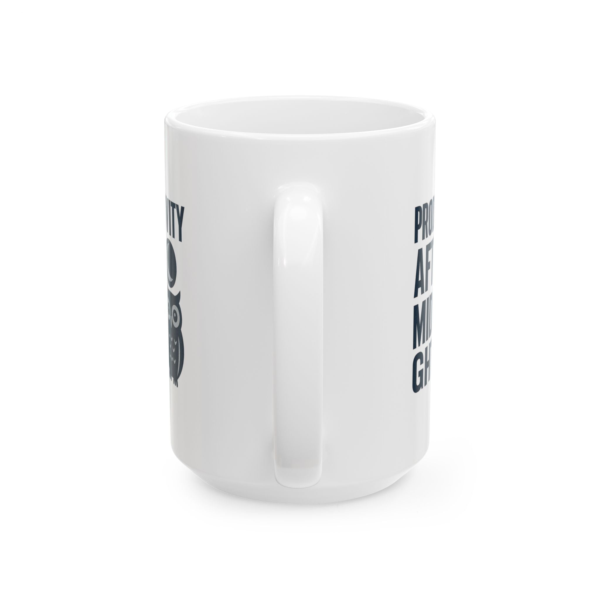 Night Owl Productivity After Midnight Coffee Mug | Unique Gift | Ceramic Mug